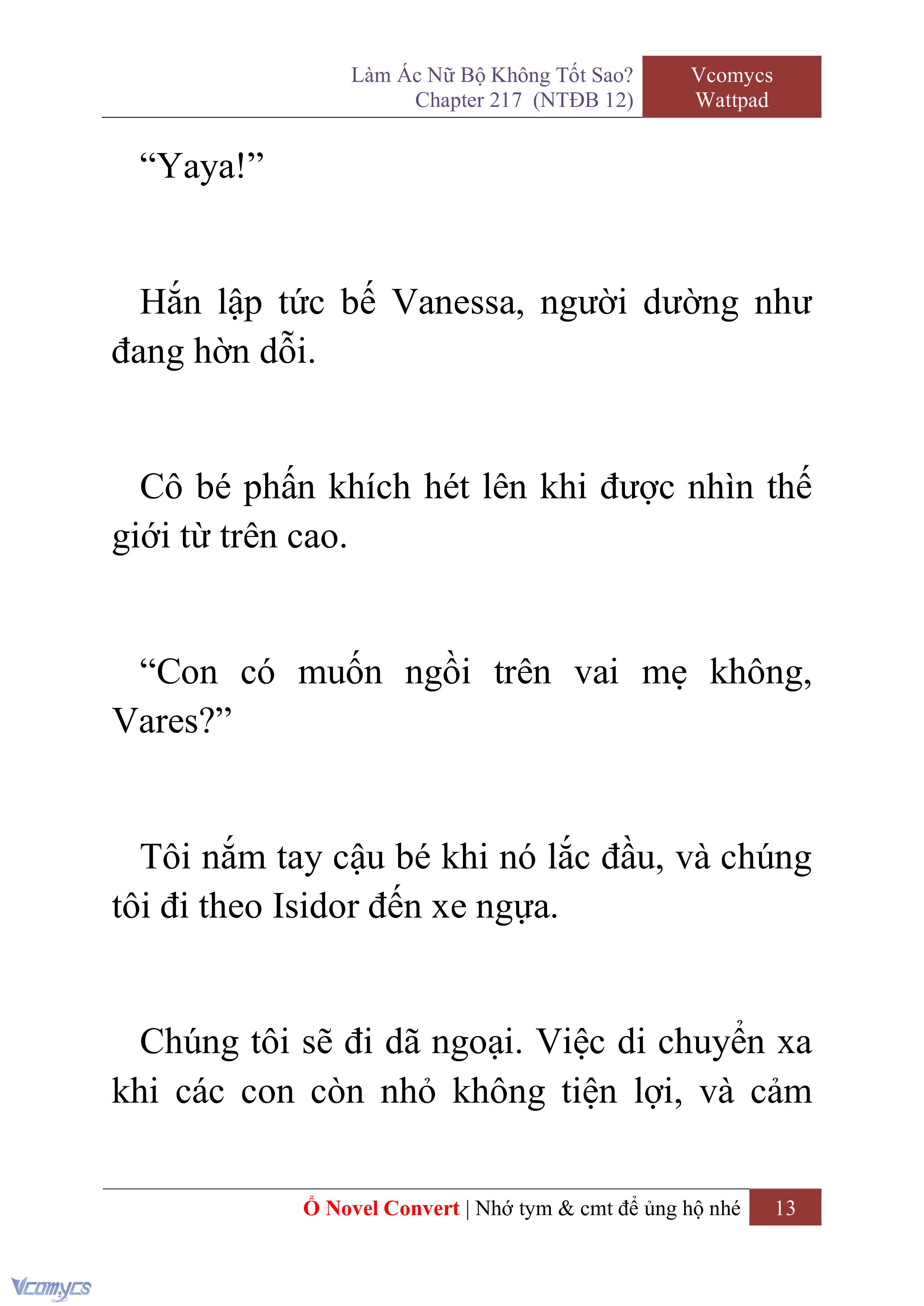 [Novel] Làm Ác Nữ Bộ Không Tốt Sao? Chap 217 - Trang 2