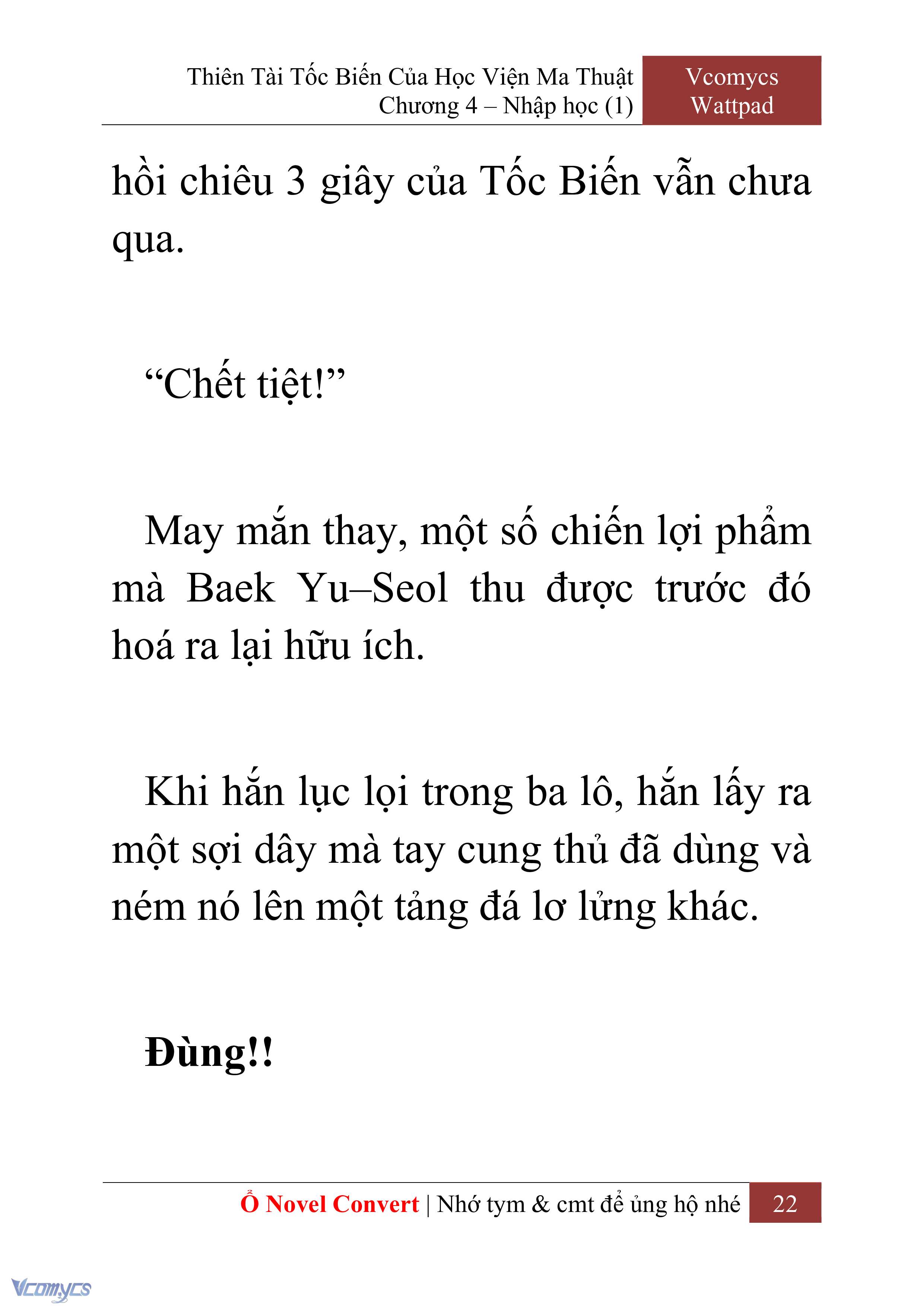 [Novel] Thiên Tài Tốc Biến Của Học Viện Ma Thuật Chap 4 - Trang 2