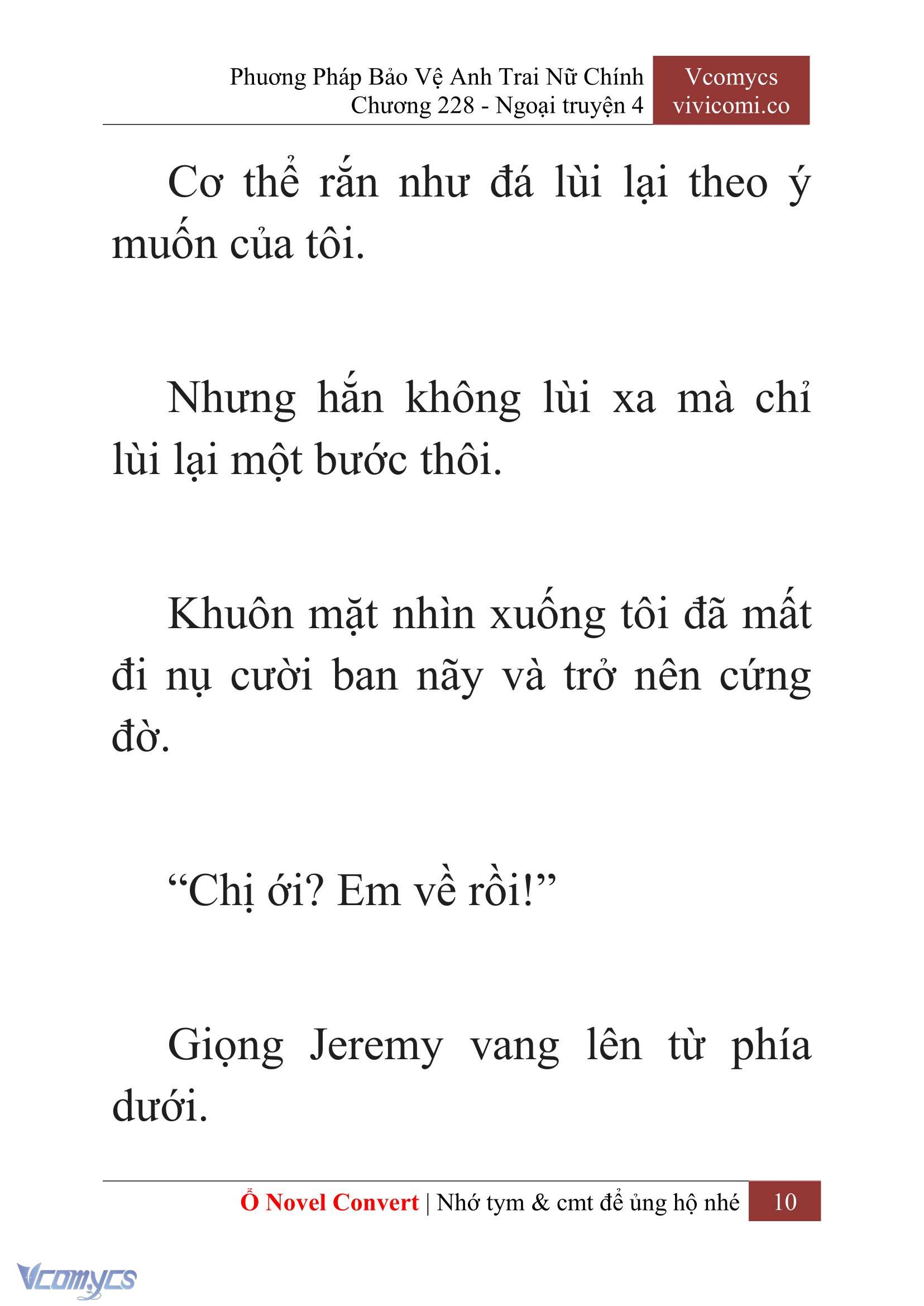 [Novel] Phương Pháp Bảo Vệ Anh Trai Nữ Chính Chap 228 - Trang 2