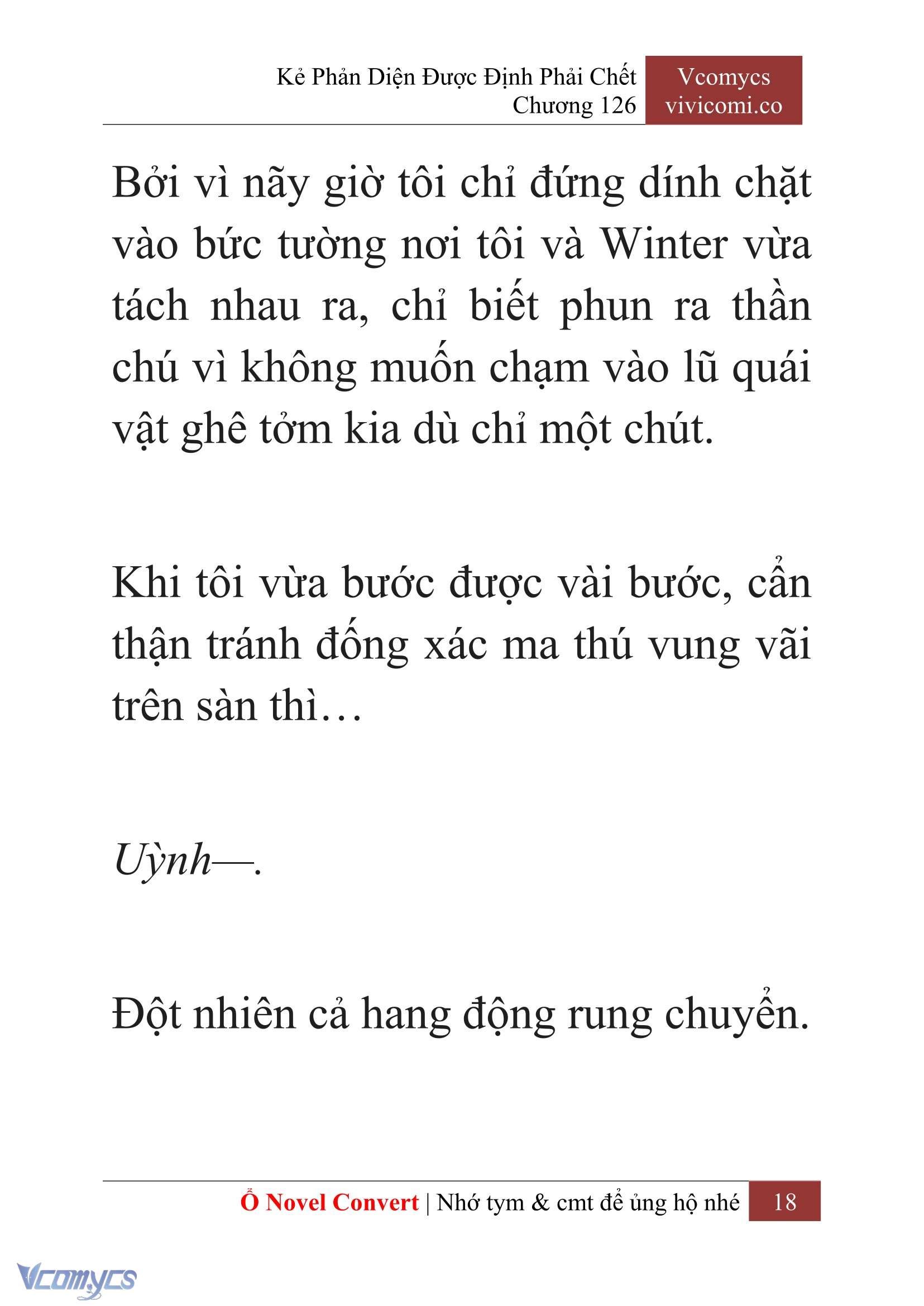 [Novel] Kẻ Phản Diện Được Định Phải Chết Chap 126 - Trang 2