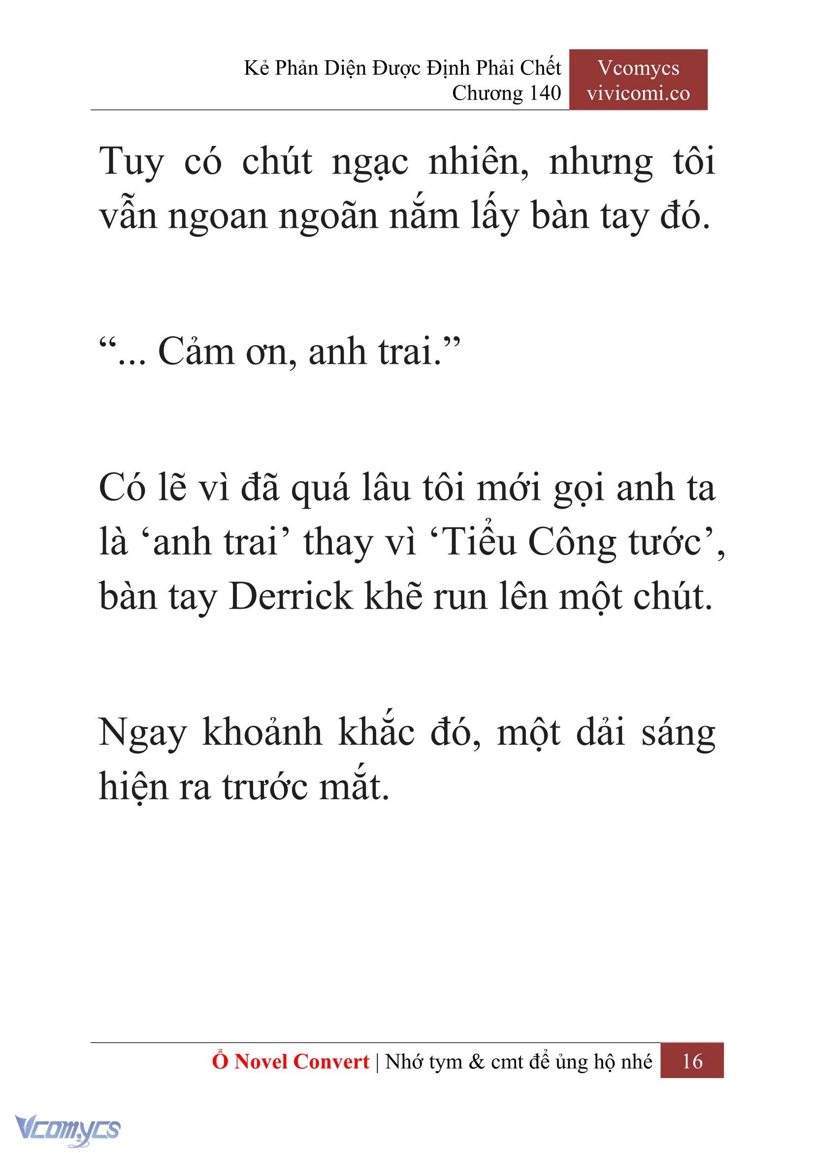 [Novel] Kẻ Phản Diện Được Định Phải Chết Chap 140 - Trang 2