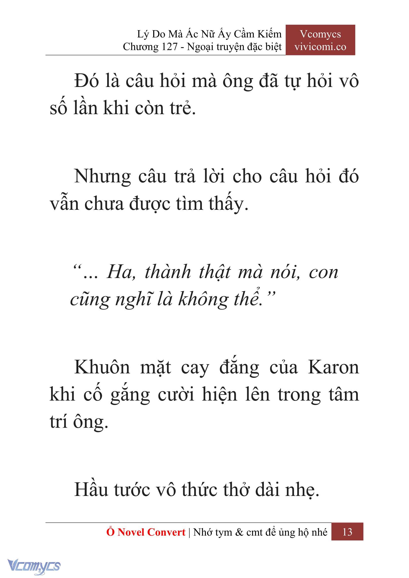 [Novel] Lý Do Mà Ác Nữ Ấy Cầm Kiếm Chap 127 - Trang 2