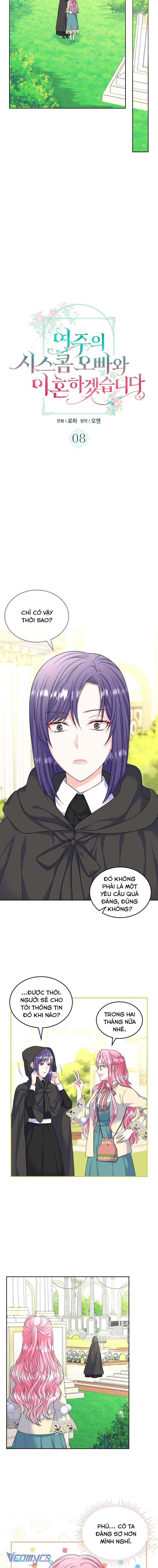 Tôi sẽ ly hôn với anh trai nữ chính Chap 8 - Trang 2
