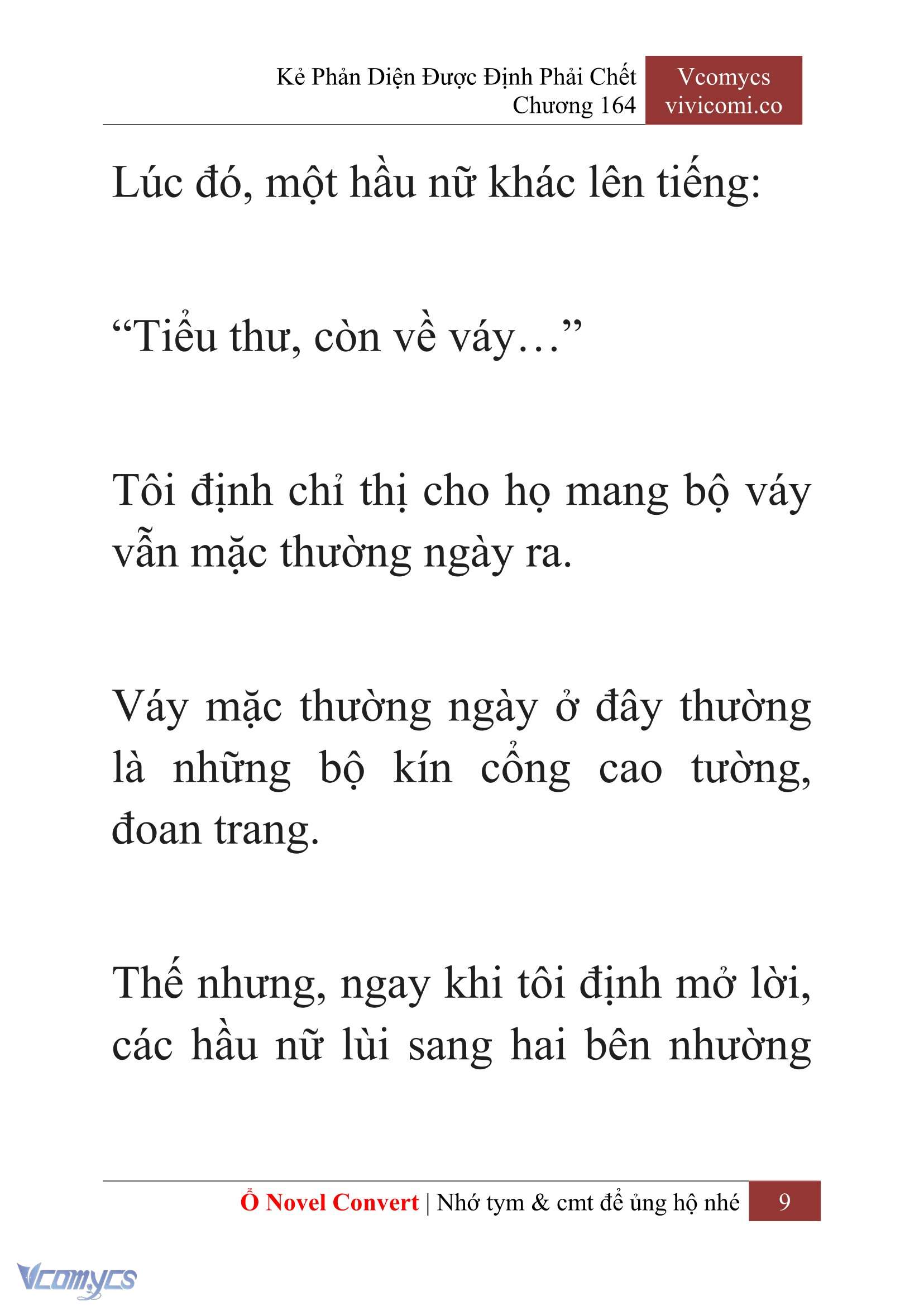 [Novel] Kẻ Phản Diện Được Định Phải Chết Chap 164 - Trang 2
