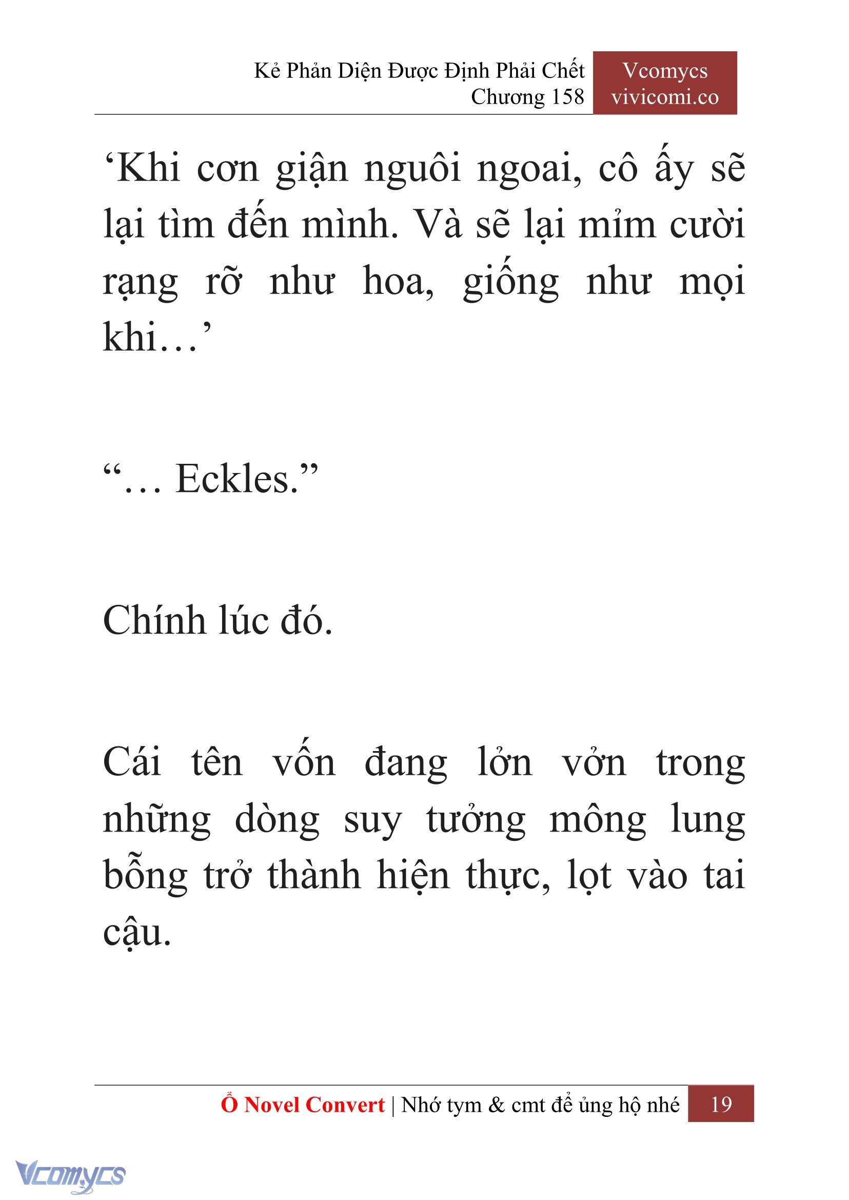 [Novel] Kẻ Phản Diện Được Định Phải Chết Chap 158 - Trang 2