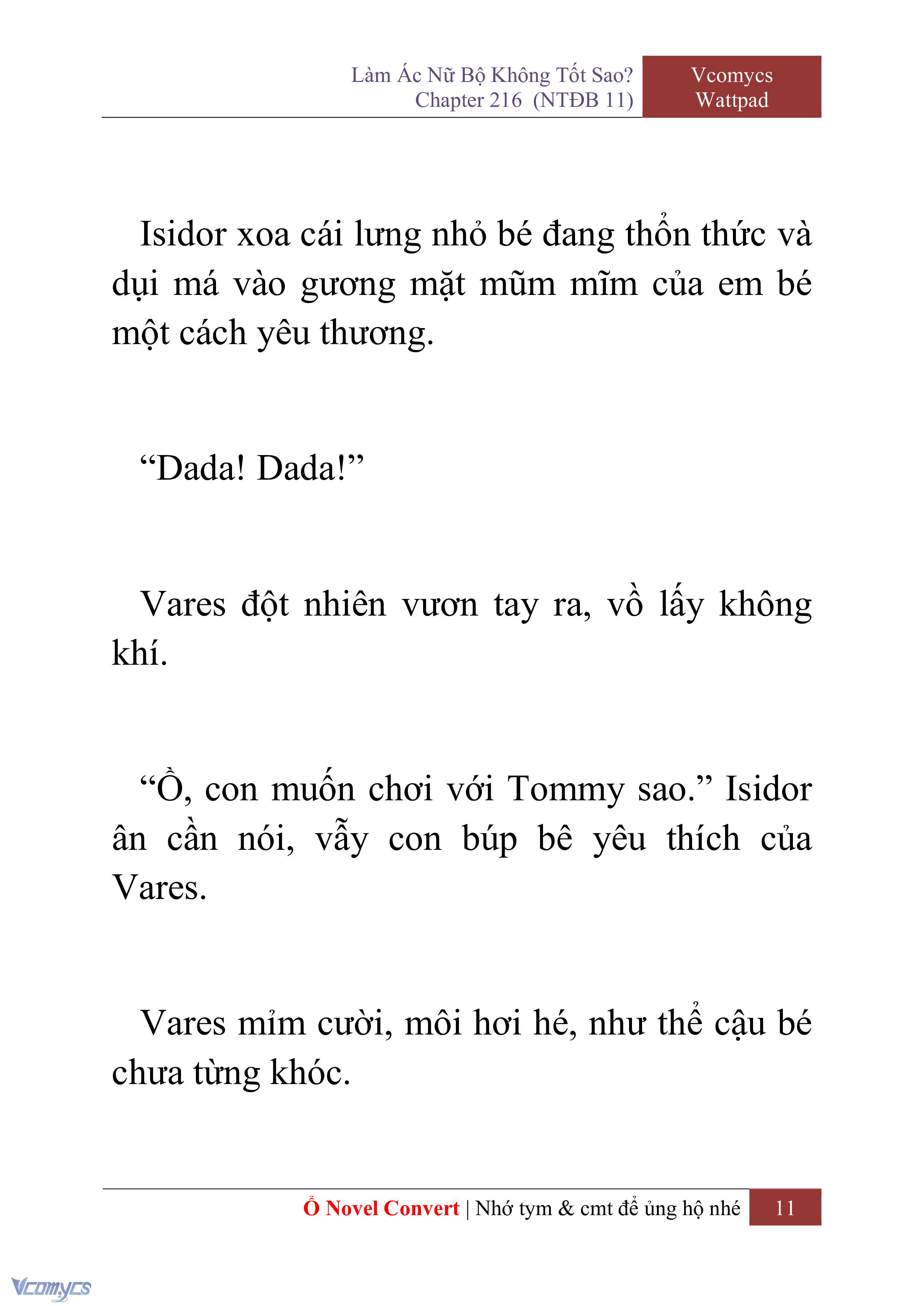 [Novel] Làm Ác Nữ Bộ Không Tốt Sao? Chap 216 - Trang 2