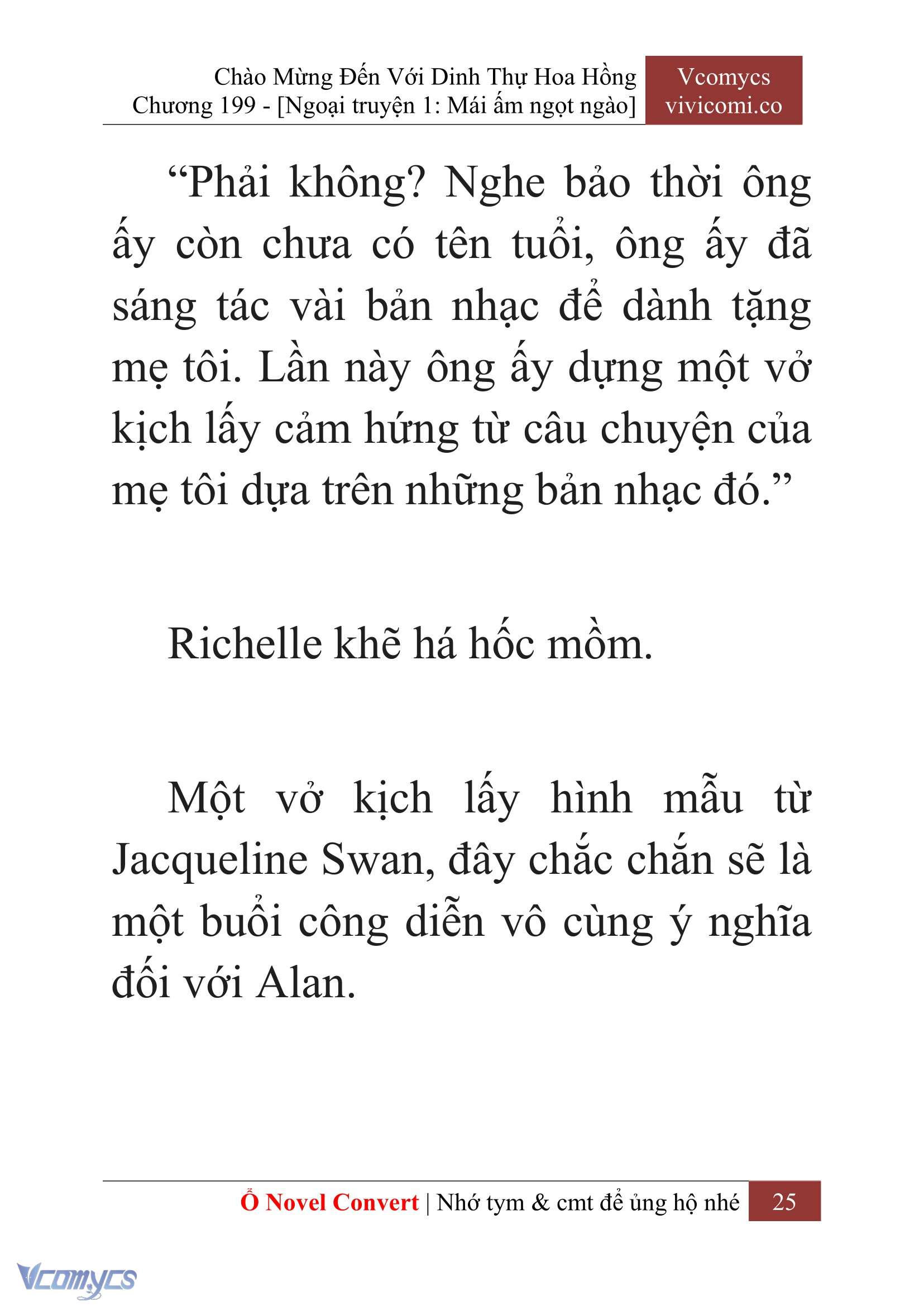 [Novel] Chào Mừng Đến Với Dinh Thự Hoa Hồng Chap 199 - Trang 2