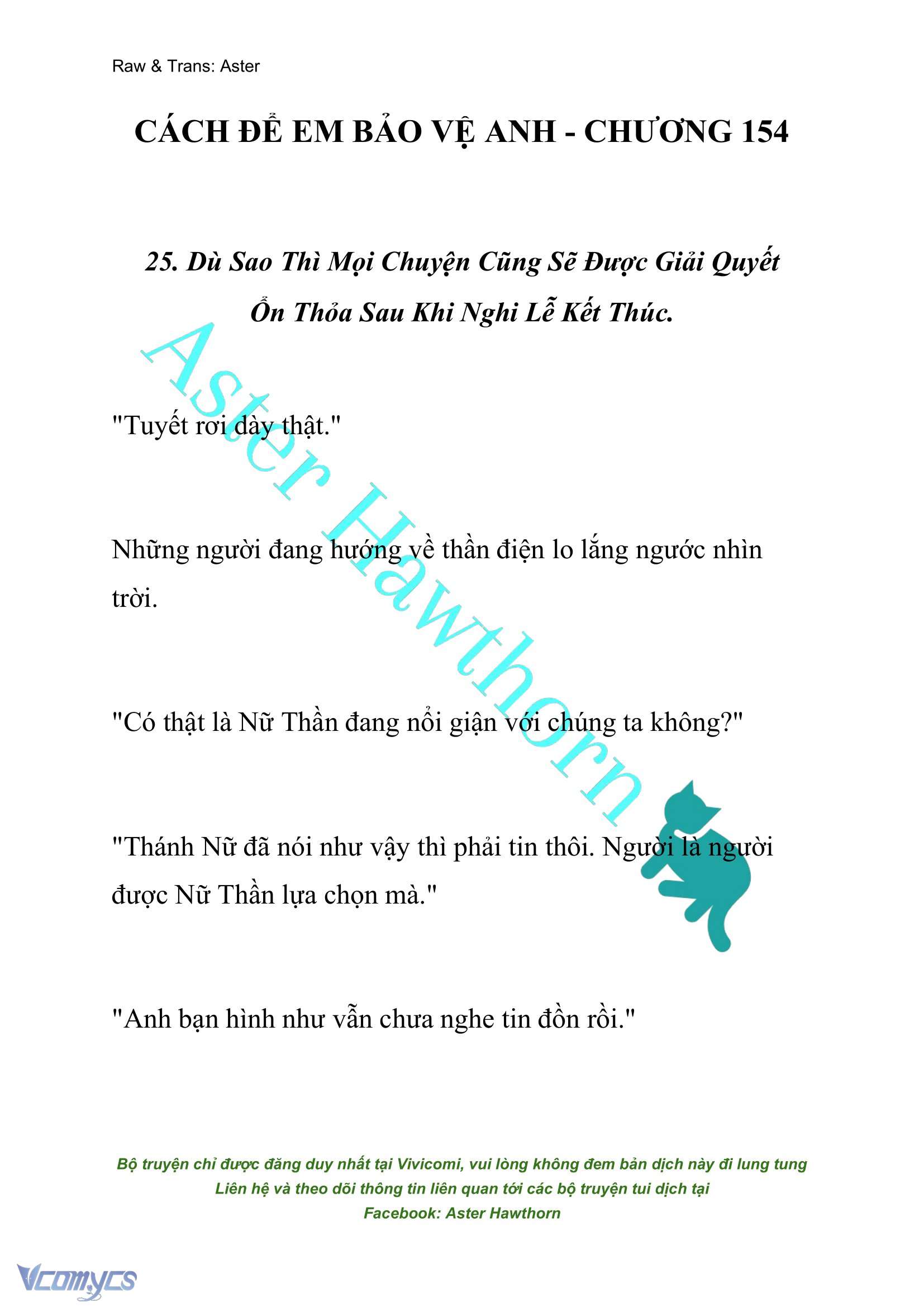 [NOVEL] Cách Để Em Bảo Vệ Anh Chap 154 - Trang 2