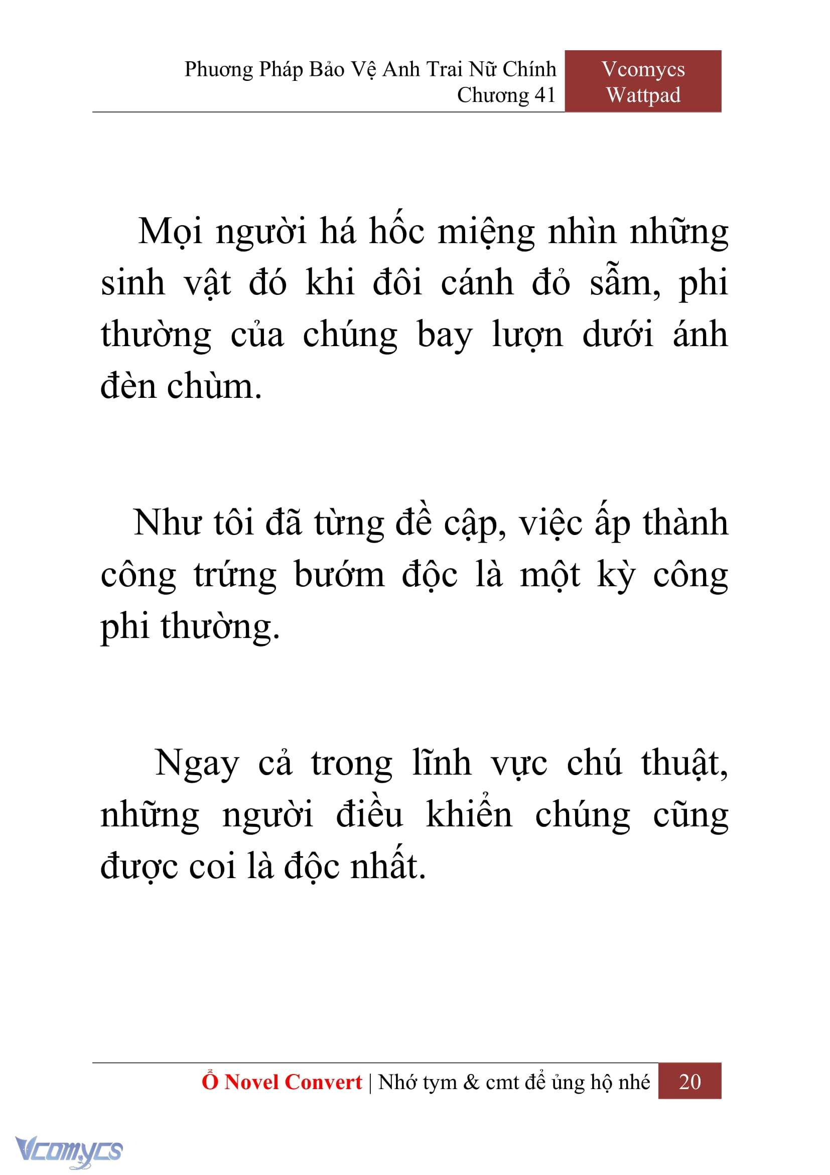 [Novel] Phương Pháp Bảo Vệ Anh Trai Nữ Chính Chap 41 - Trang 2
