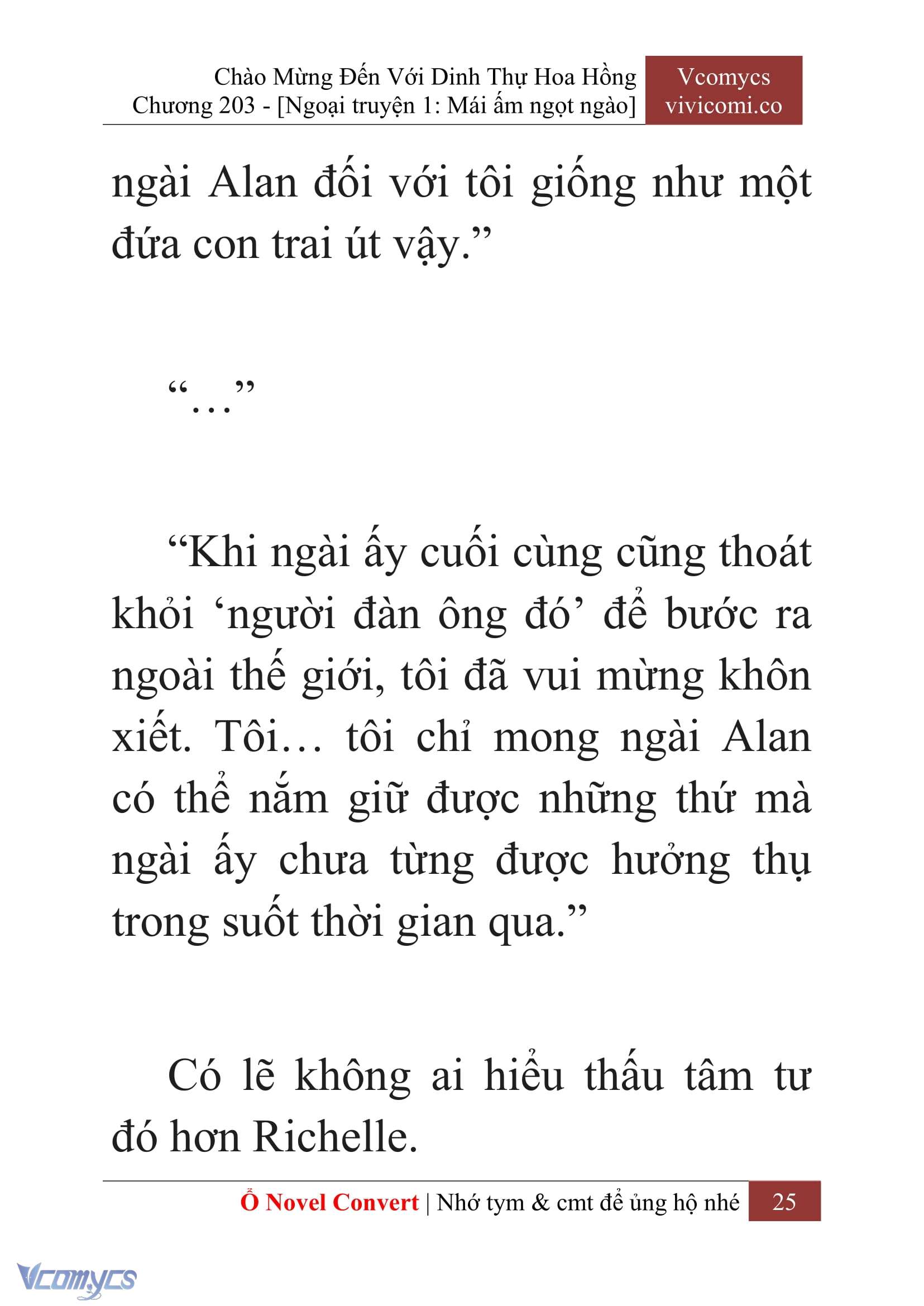 [Novel] Chào Mừng Đến Với Dinh Thự Hoa Hồng Chap 203 - Trang 2