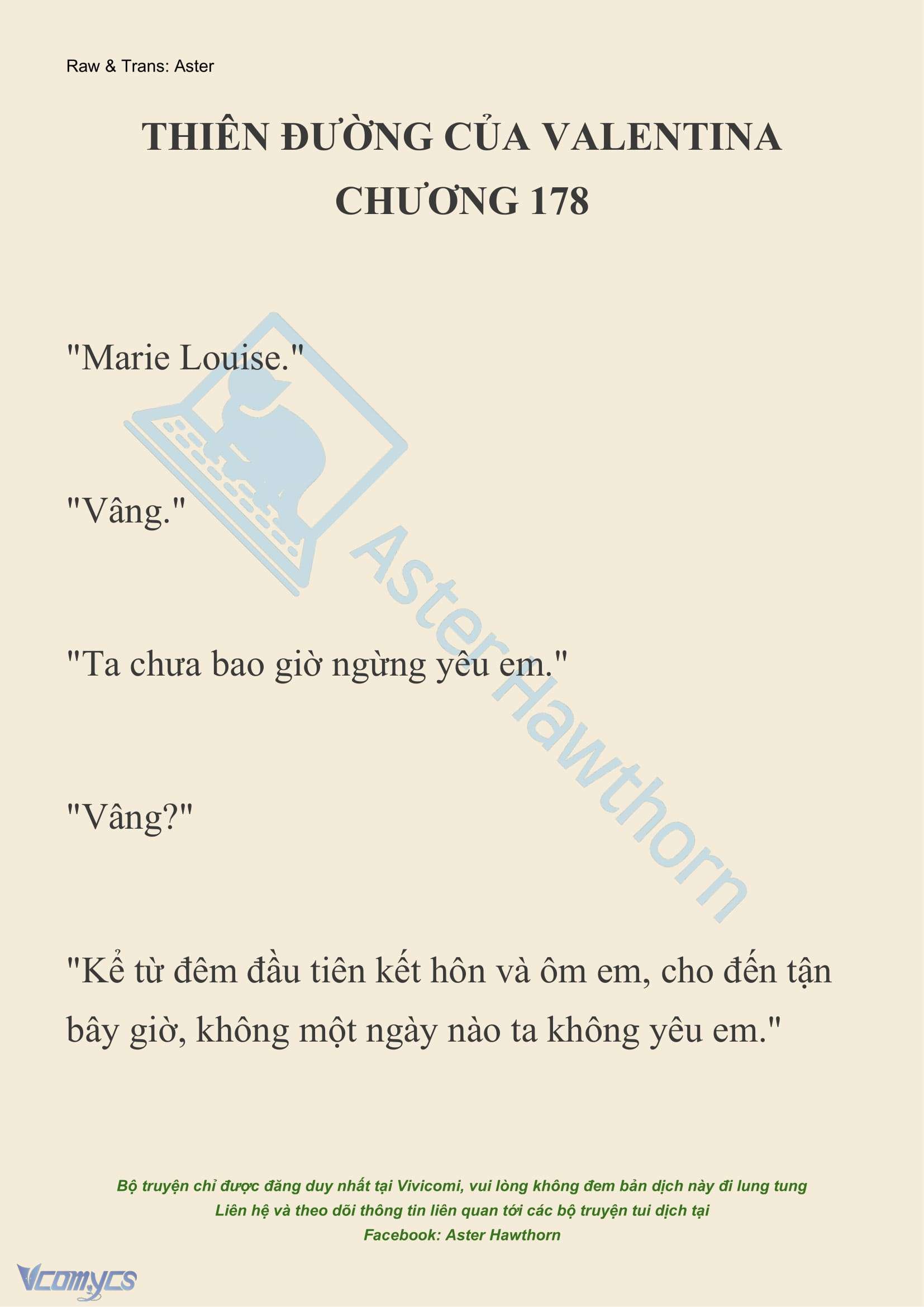 [NOVEL] Thiên Đường Của Valentina Chap 178 - Trang 2