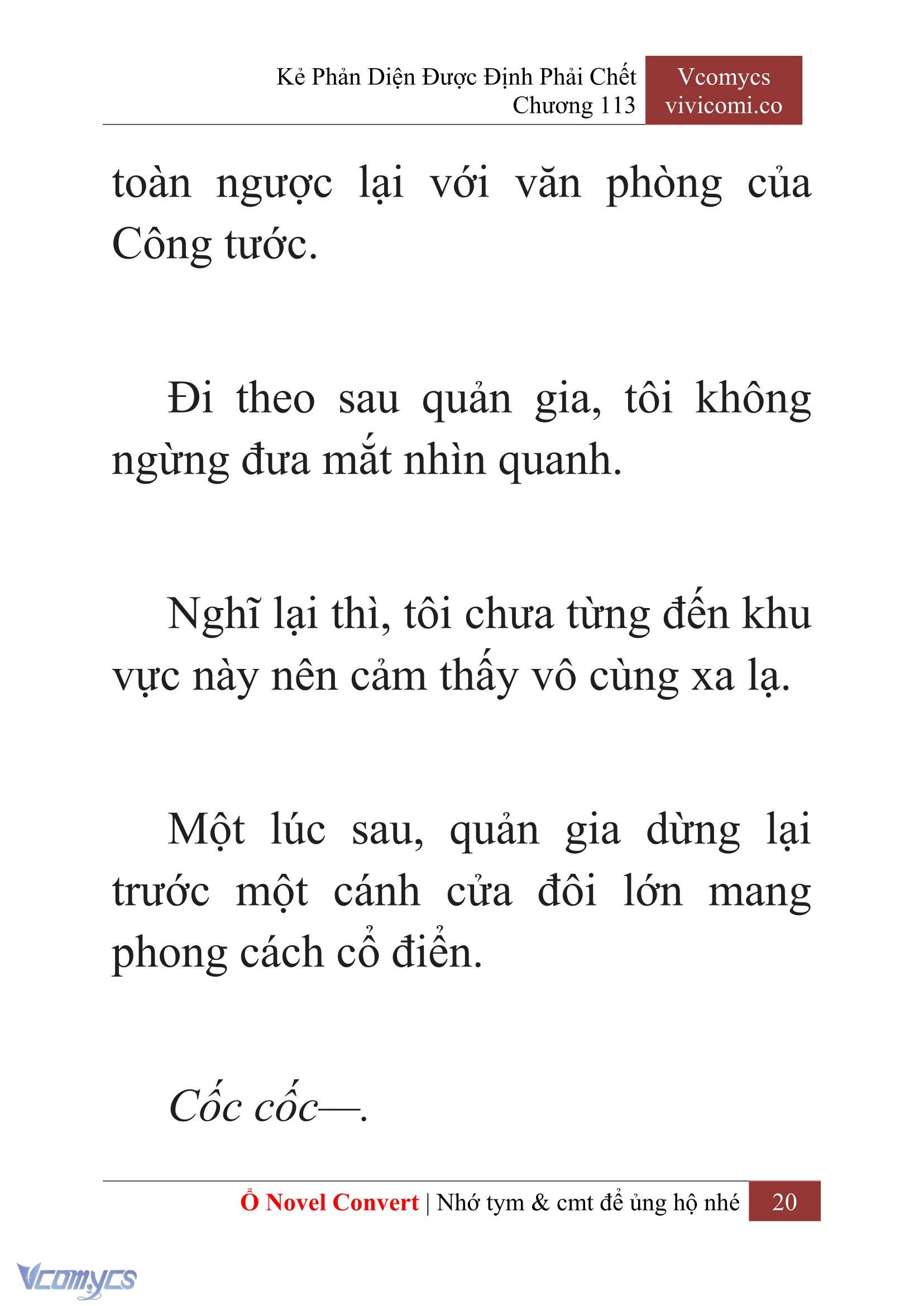 [Novel] Kẻ Phản Diện Được Định Phải Chết Chap 113 - Next Chap 114