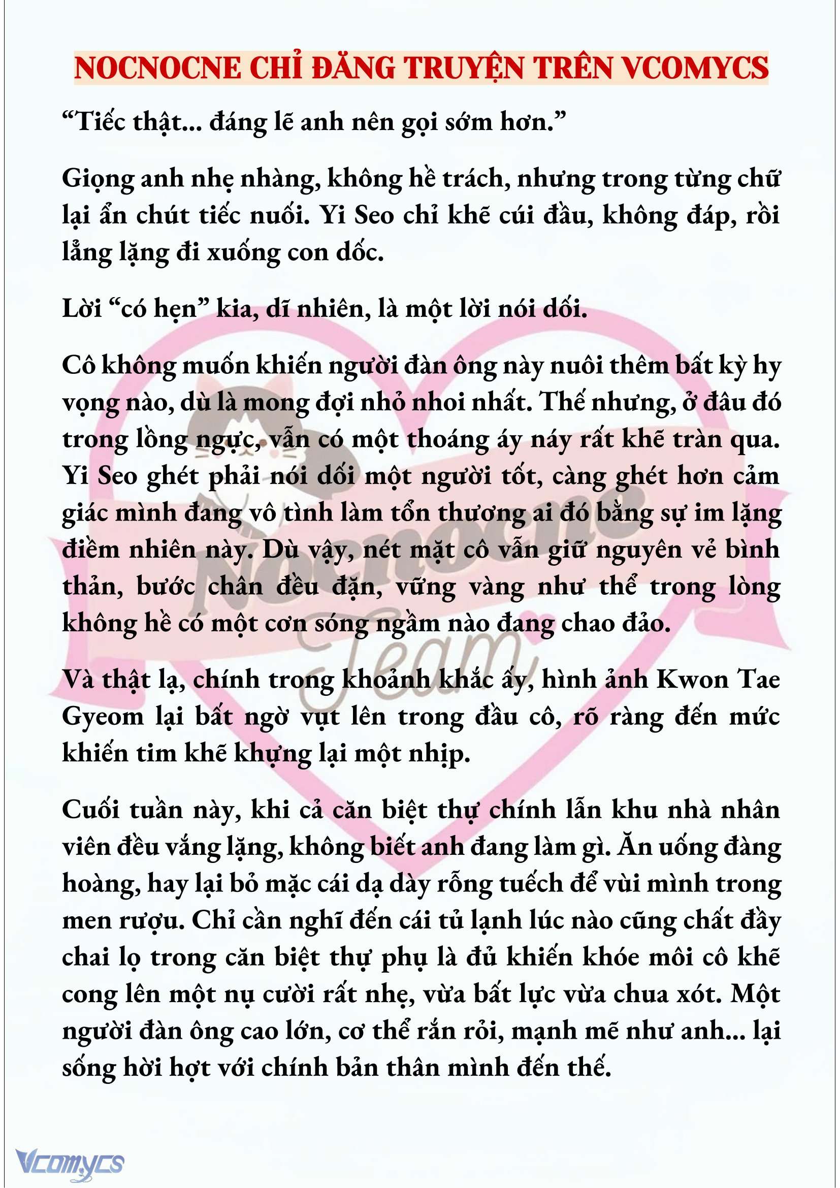 [NOVEL] NGỌN ĐÈN BIỆT VIỆN KHÔNG BAO GIỜ TẮT Chap 31 - Trang 2