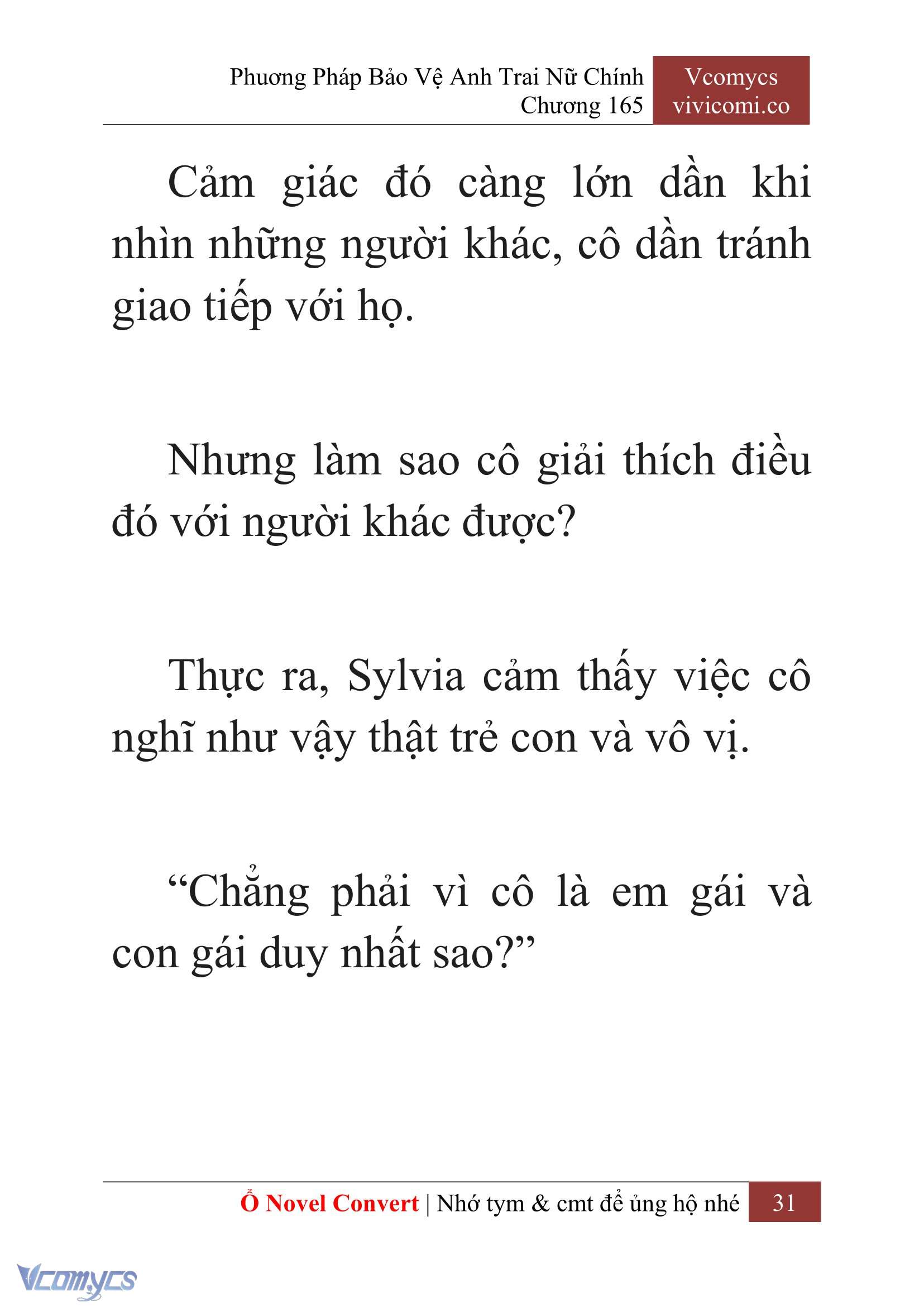 [Novel] Phương Pháp Bảo Vệ Anh Trai Nữ Chính Chap 165 - Trang 2