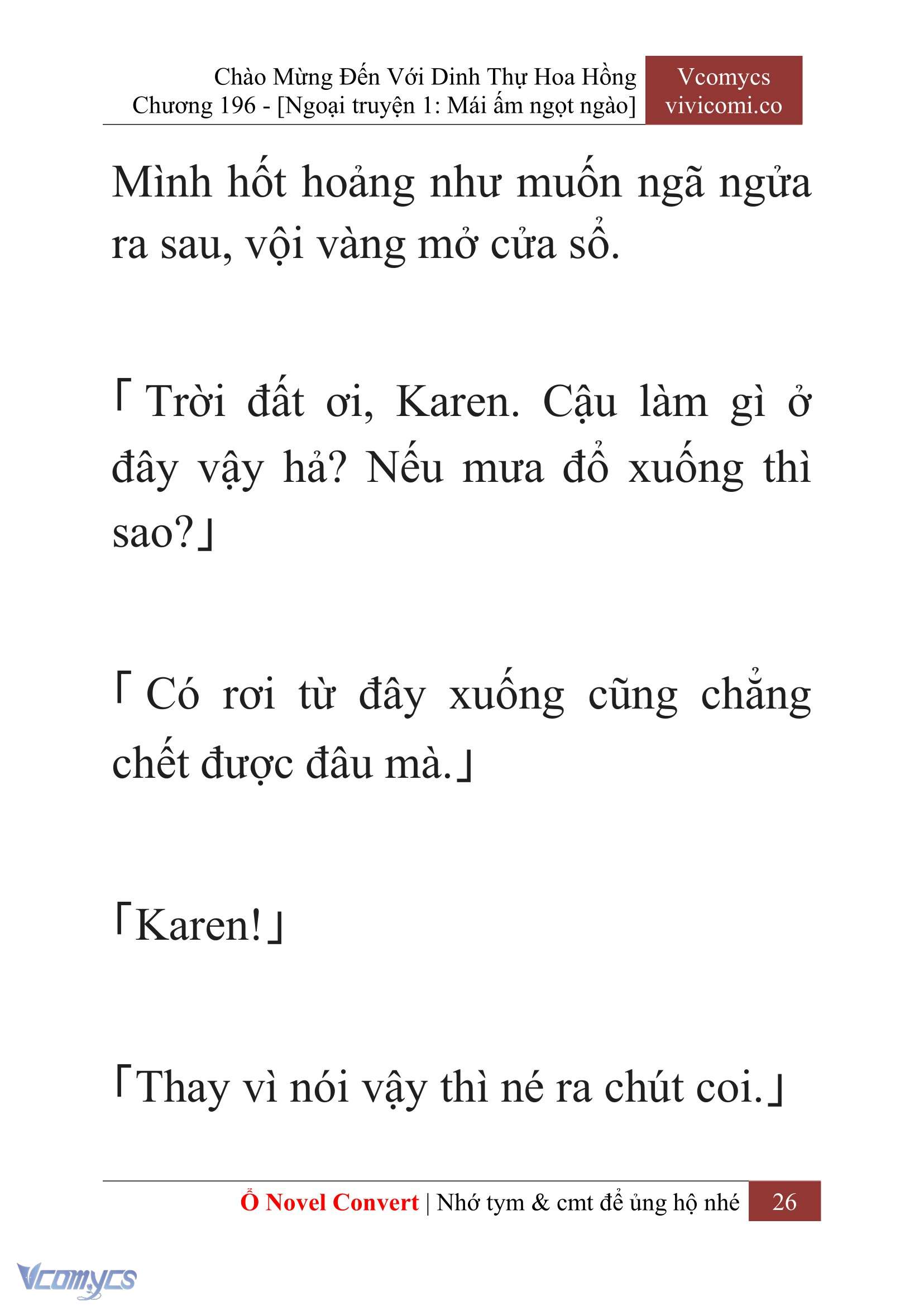 [Novel] Chào Mừng Đến Với Dinh Thự Hoa Hồng Chap 196 - Trang 2