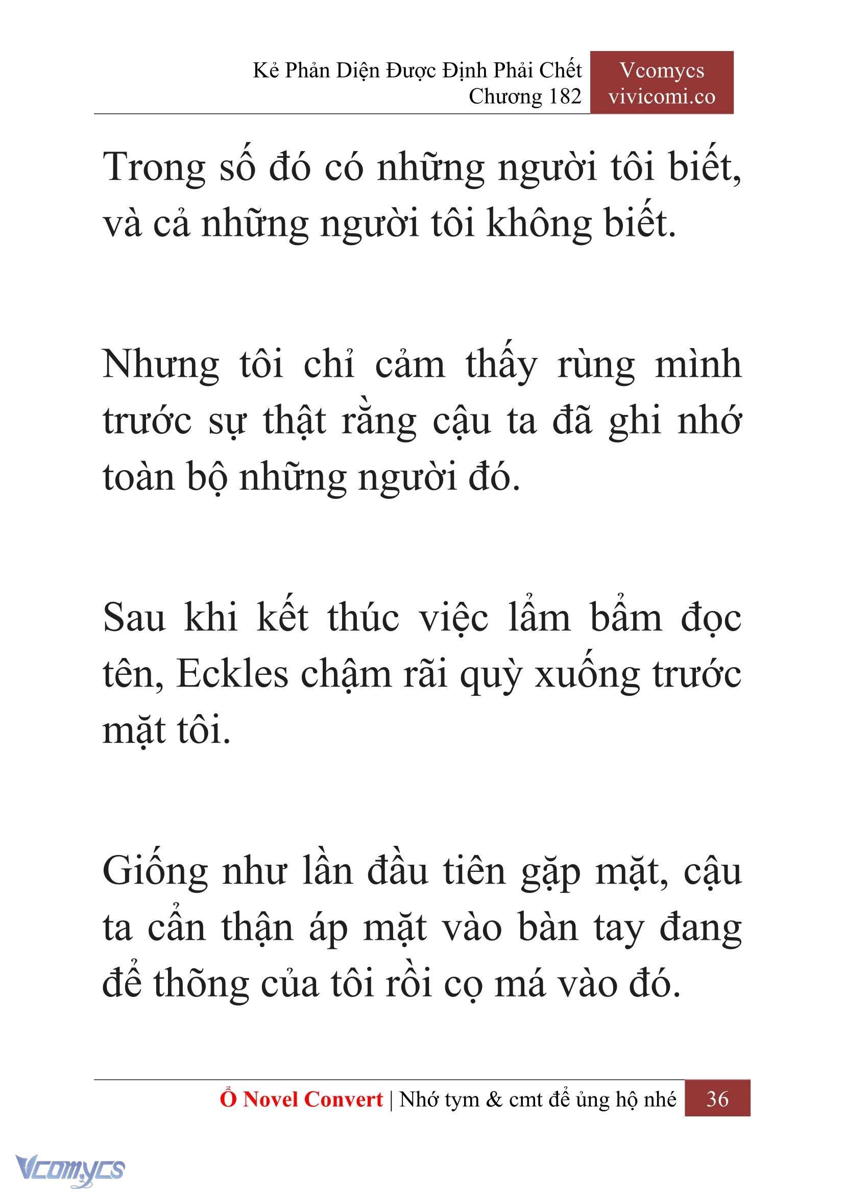 [Novel] Kẻ Phản Diện Được Định Phải Chết Chap 182 - Trang 2