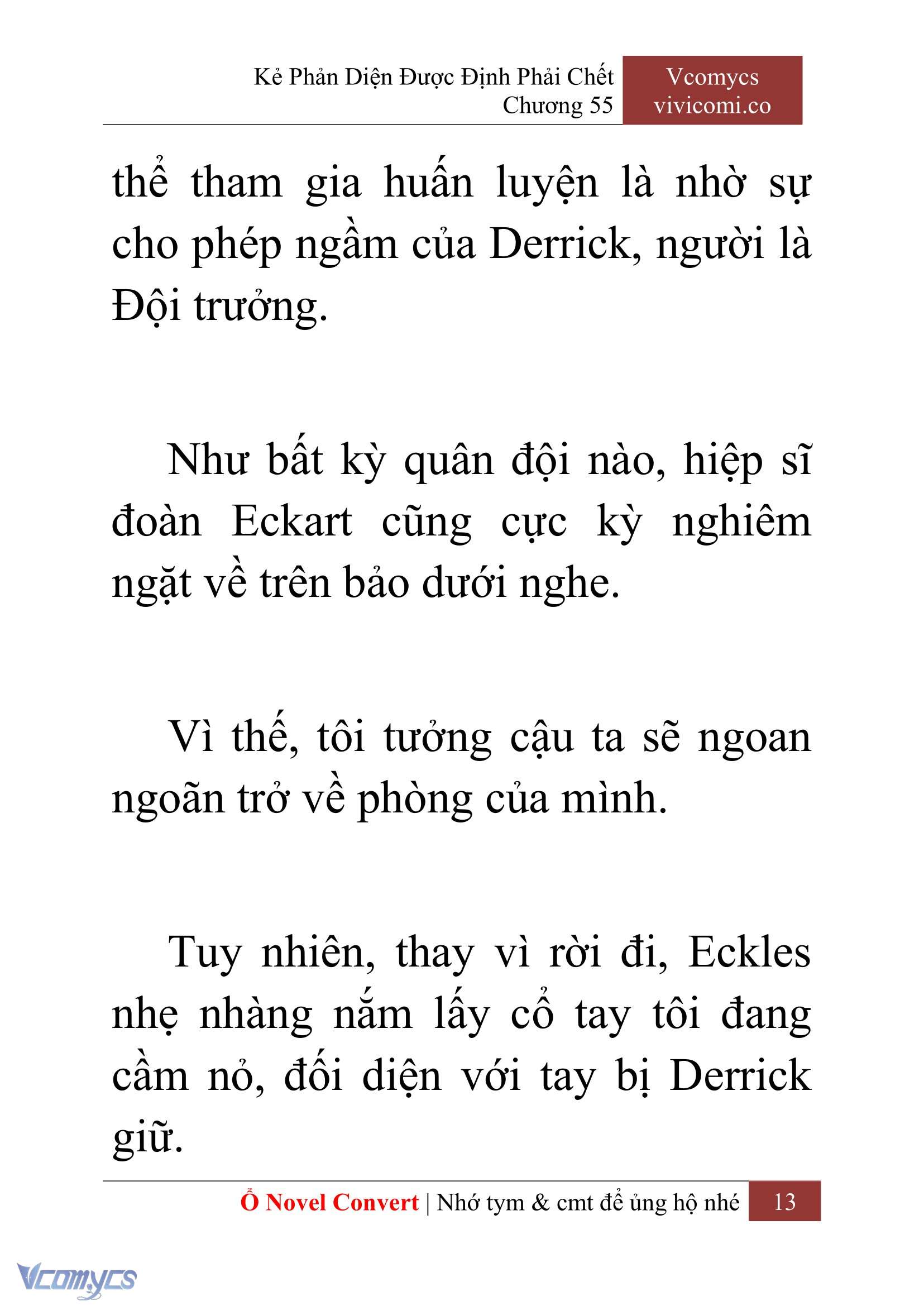 [Novel] Kẻ Phản Diện Được Định Phải Chết Chap 55 - Next Chap 56