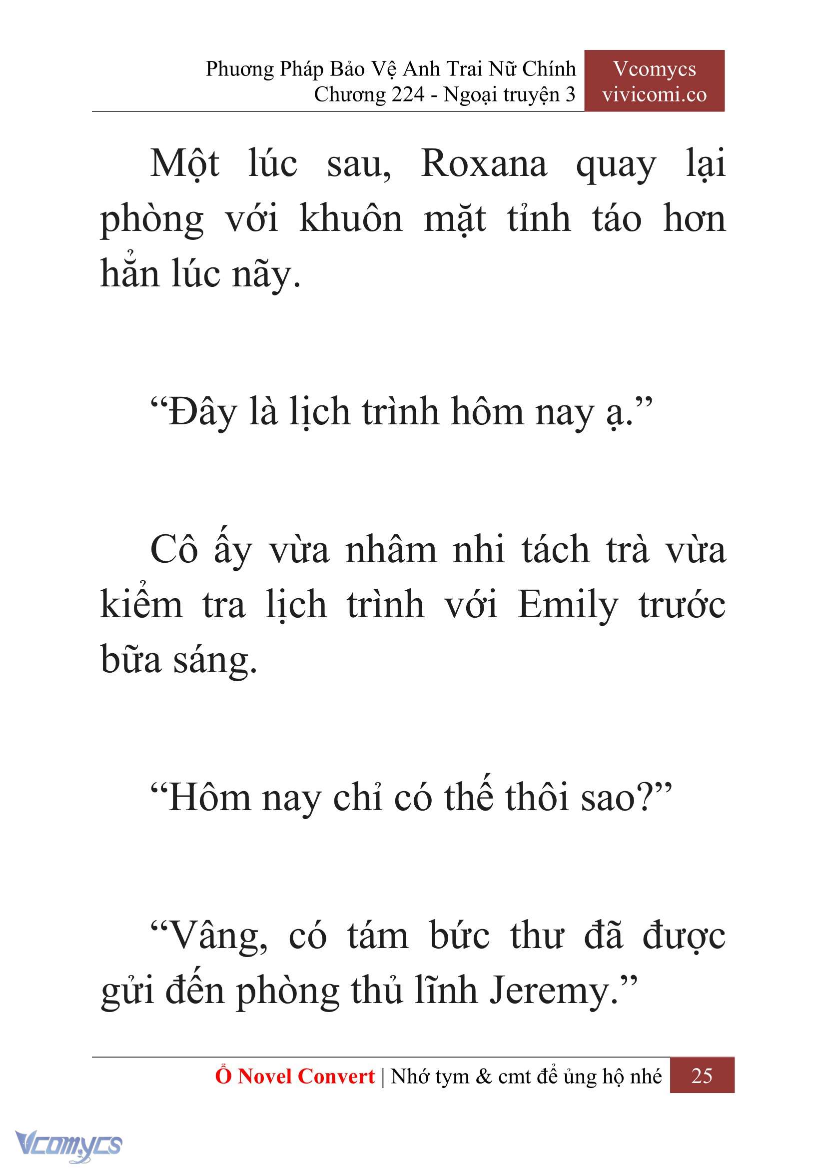 [Novel] Phương Pháp Bảo Vệ Anh Trai Nữ Chính Chap 224 - Trang 2