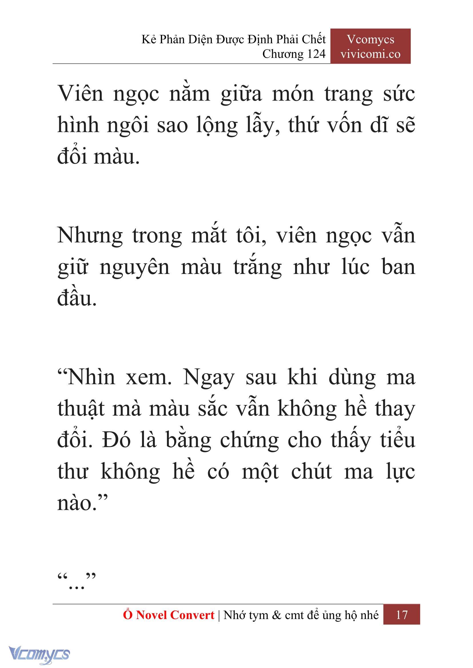 [Novel] Kẻ Phản Diện Được Định Phải Chết Chap 124 - Trang 2