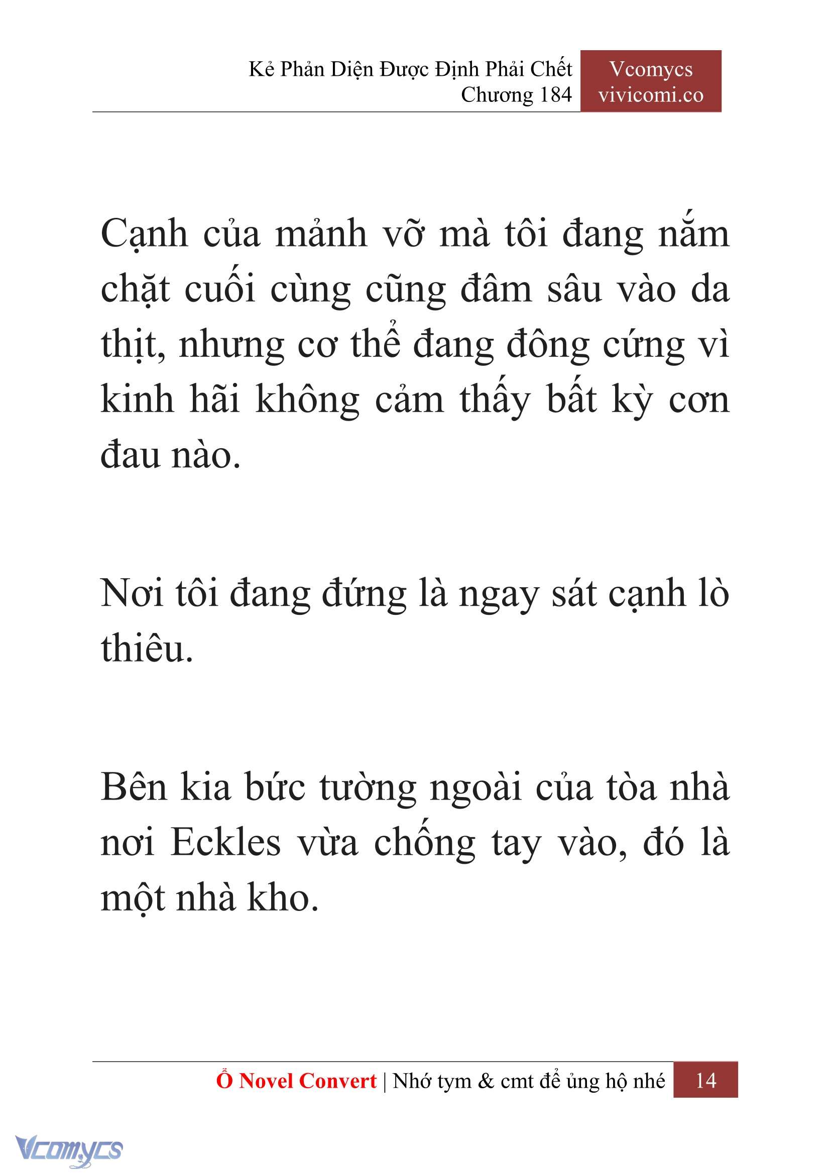 [Novel] Kẻ Phản Diện Được Định Phải Chết Chap 184 - Trang 2