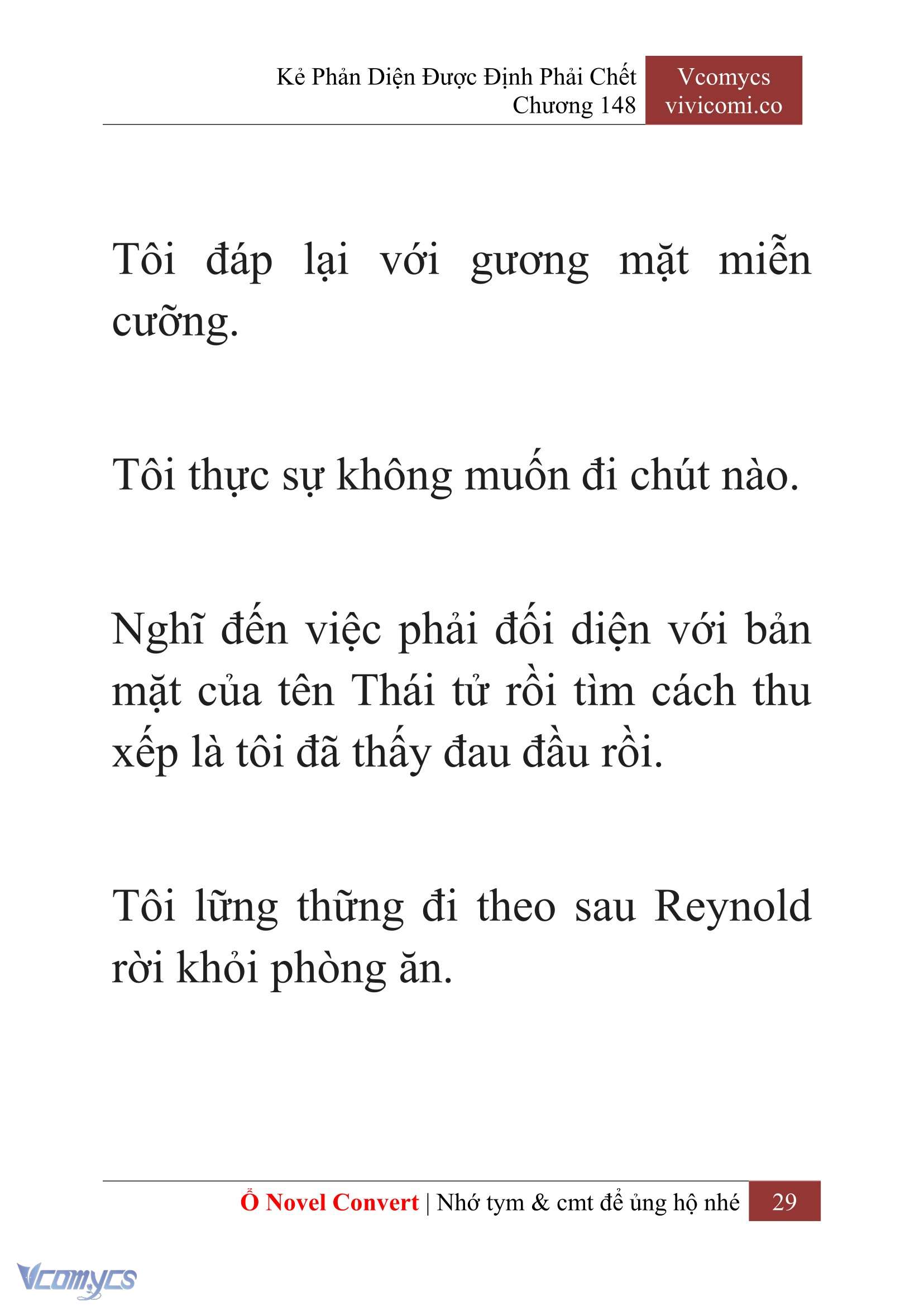 [Novel] Kẻ Phản Diện Được Định Phải Chết Chap 148 - Trang 2