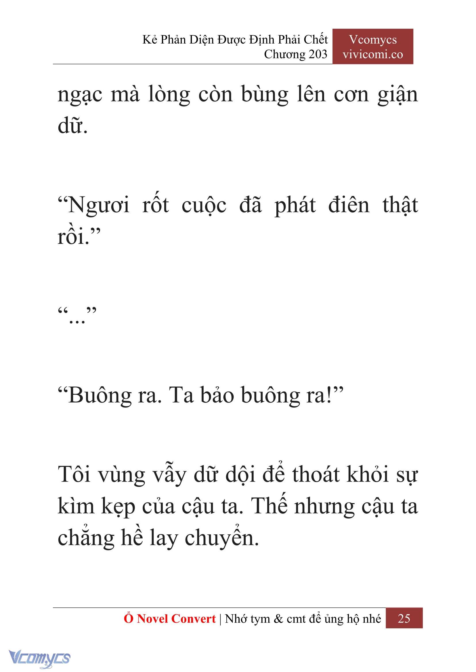 [Novel] Kẻ Phản Diện Được Định Phải Chết Chap 203 - Next Chap 204