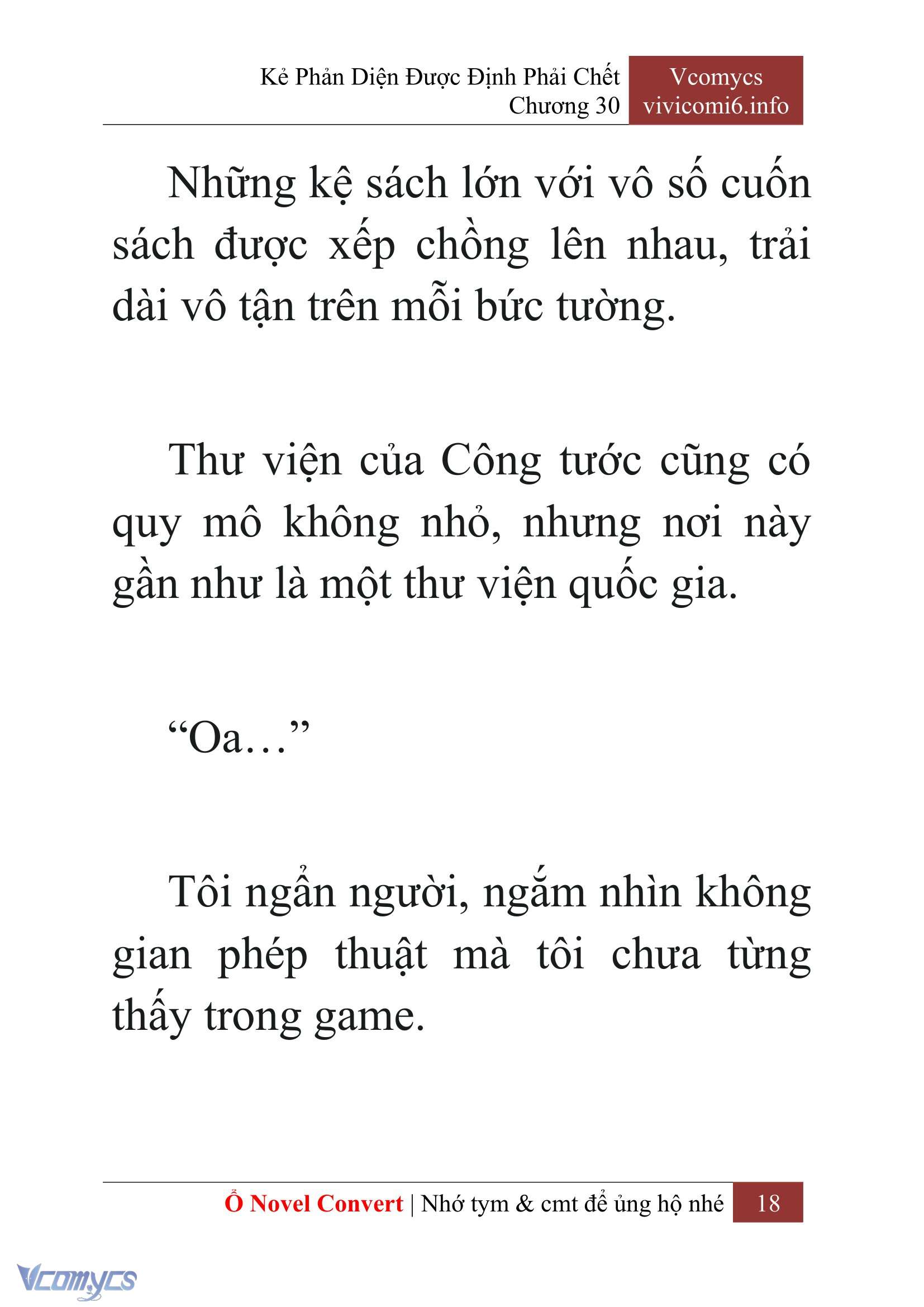 [Novel] Kẻ Phản Diện Được Định Phải Chết Chap 30 - Next Chap 31
