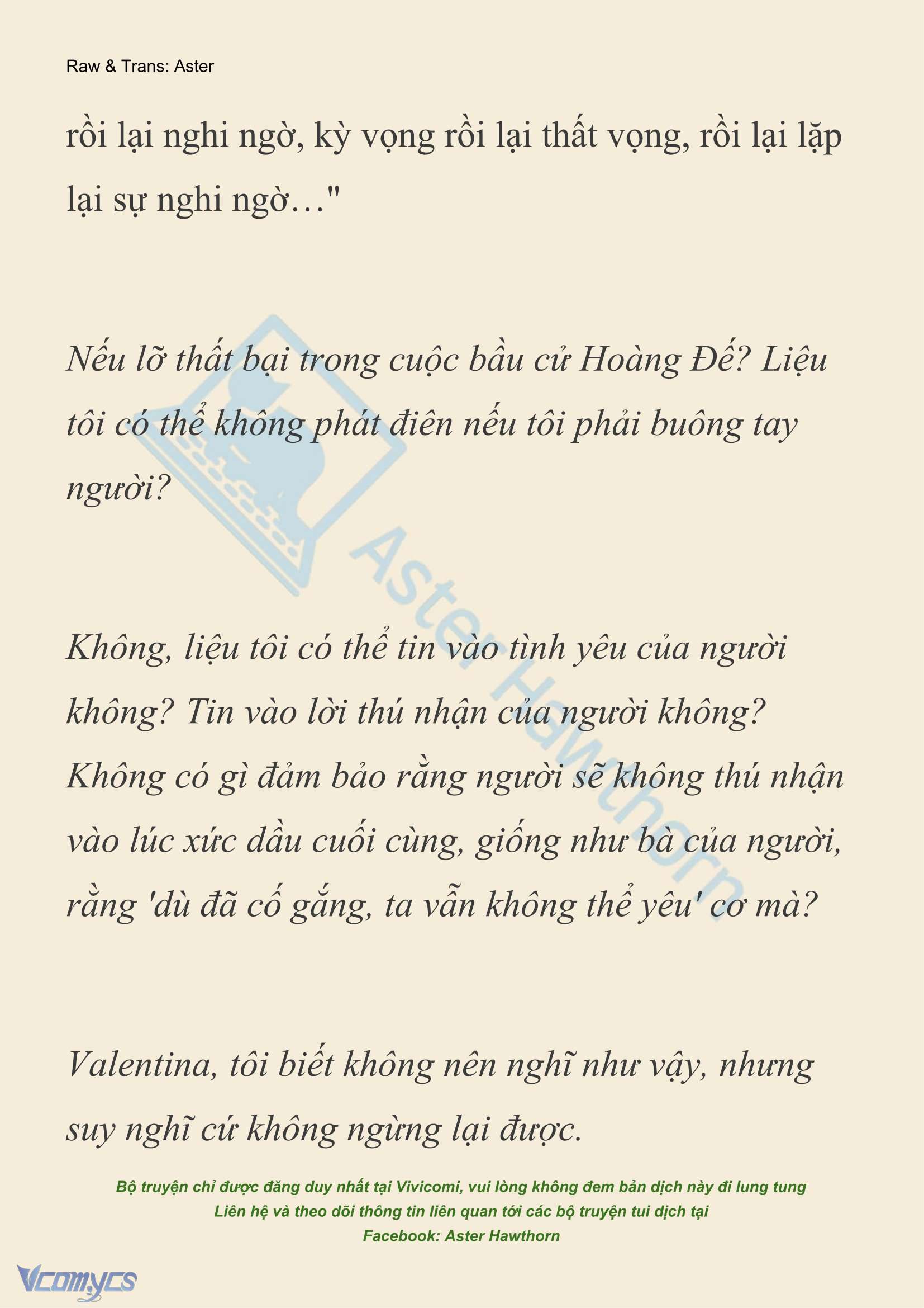 [NOVEL] Thiên Đường Của Valentina Chap 218 - Trang 2