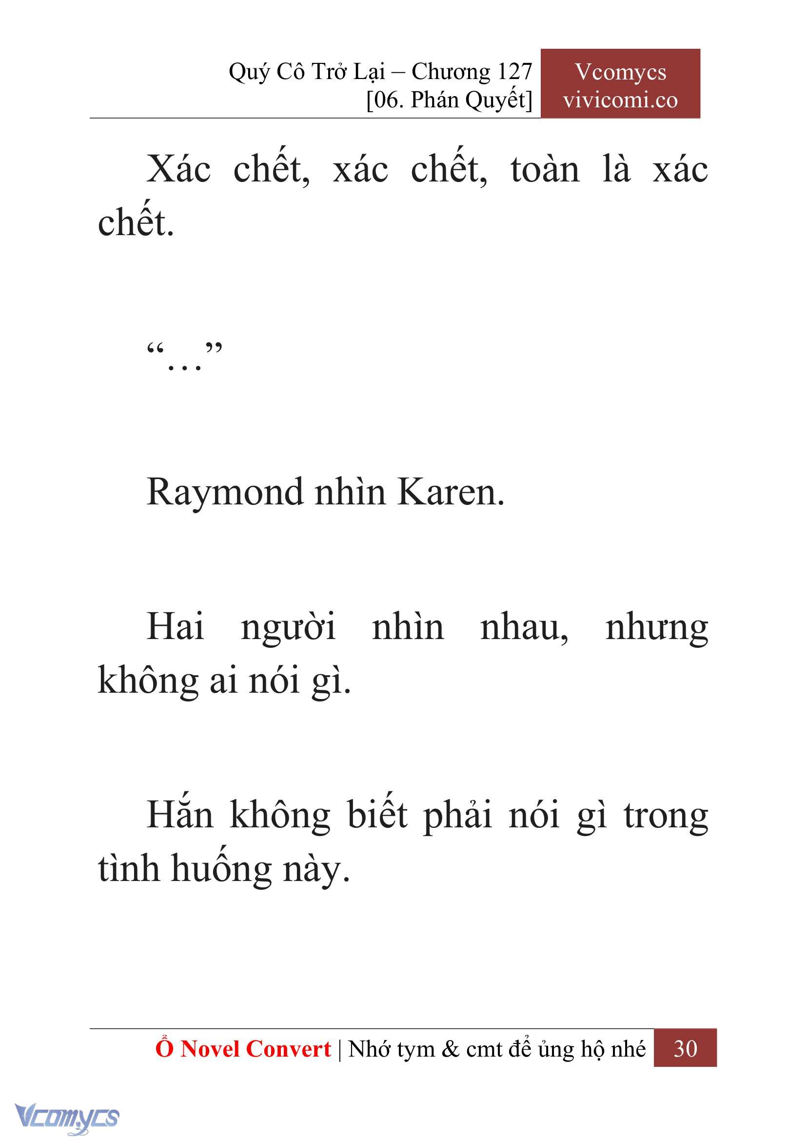 [Novel] Quý Cô Trở Lại Chap 127 - Trang 2