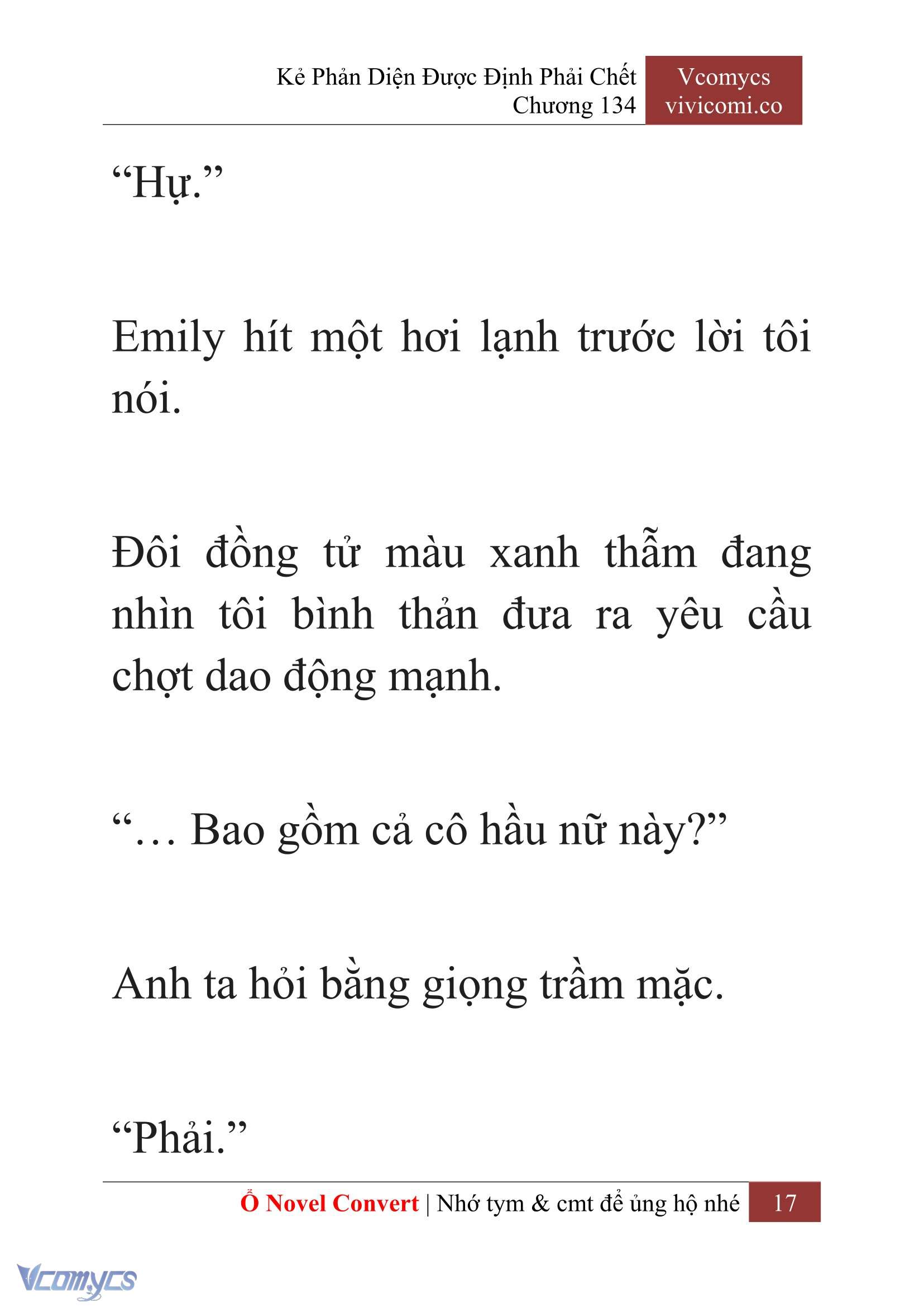[Novel] Kẻ Phản Diện Được Định Phải Chết Chap 134 - Trang 2