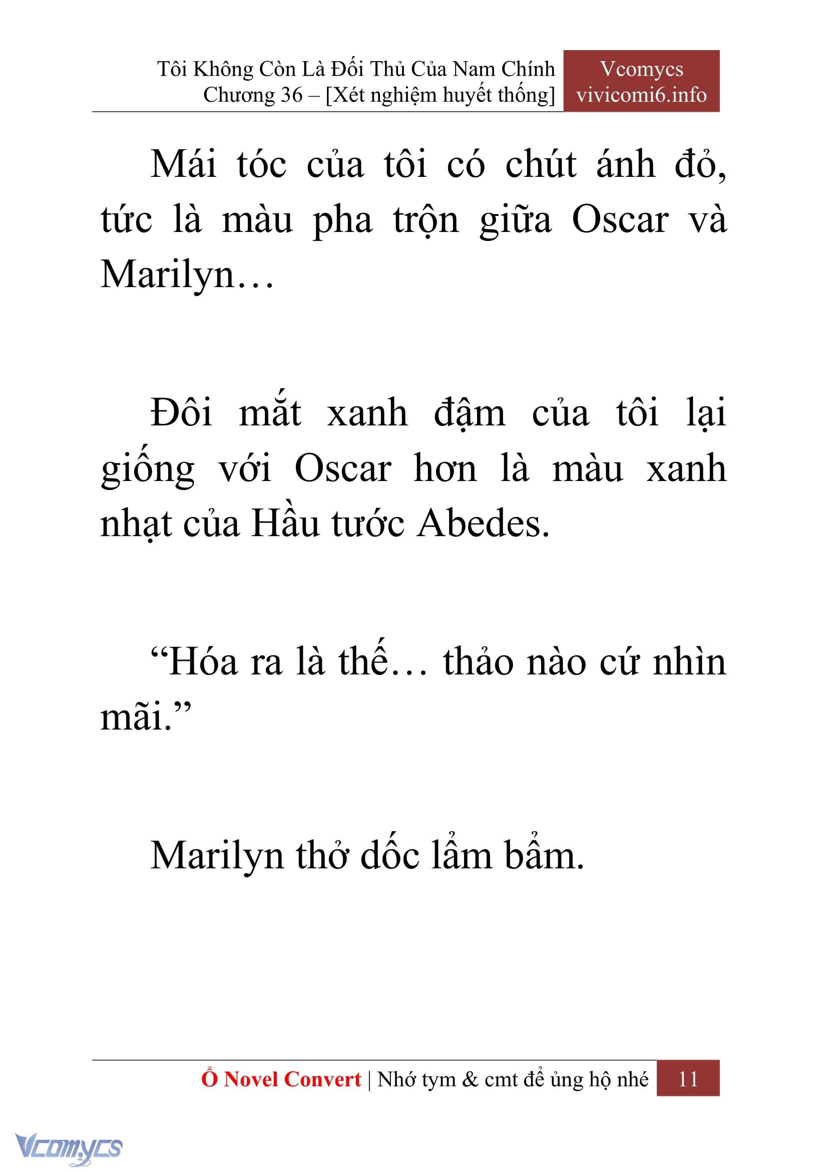 [Novel] Tôi Không Còn Là Đối Thủ Của Nam Chính Chap 36 - Trang 2