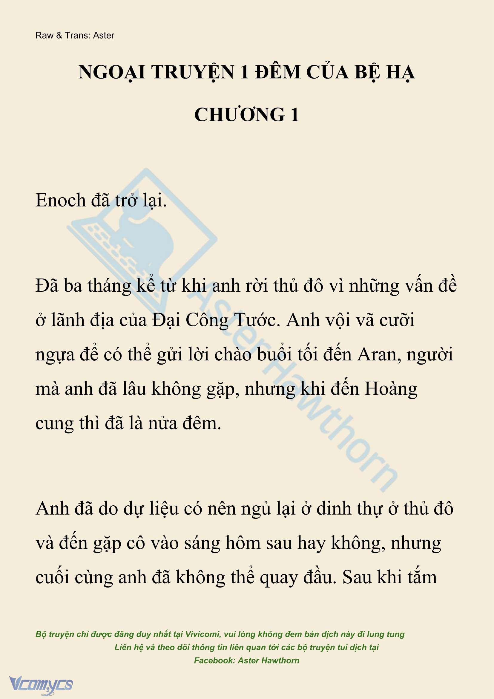 [NOVEL] Đêm Của Bệ Hạ Chap 130 - Trang 2
