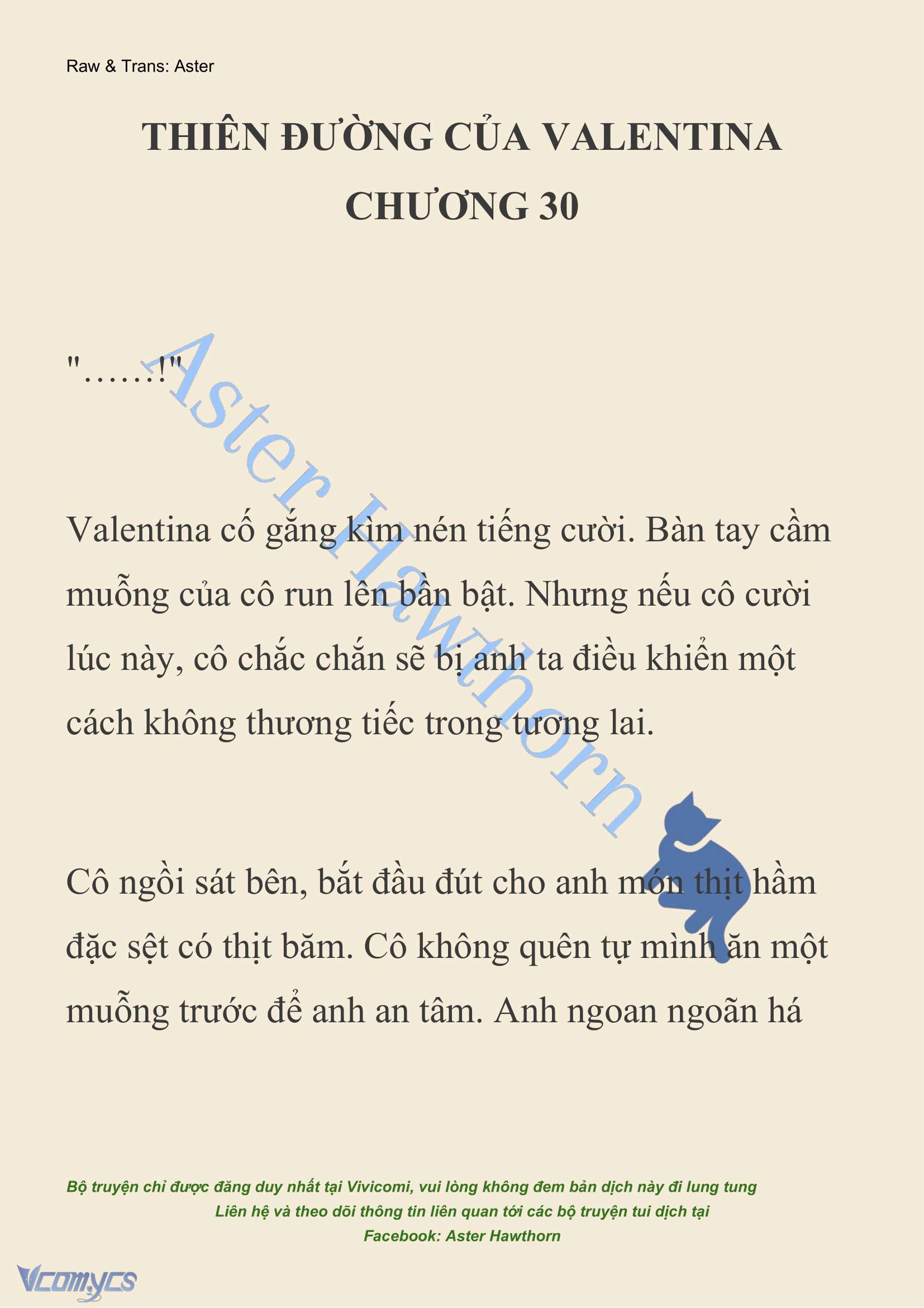 [NOVEL] Thiên Đường Của Valentina Chap 30 - Next Chap 31