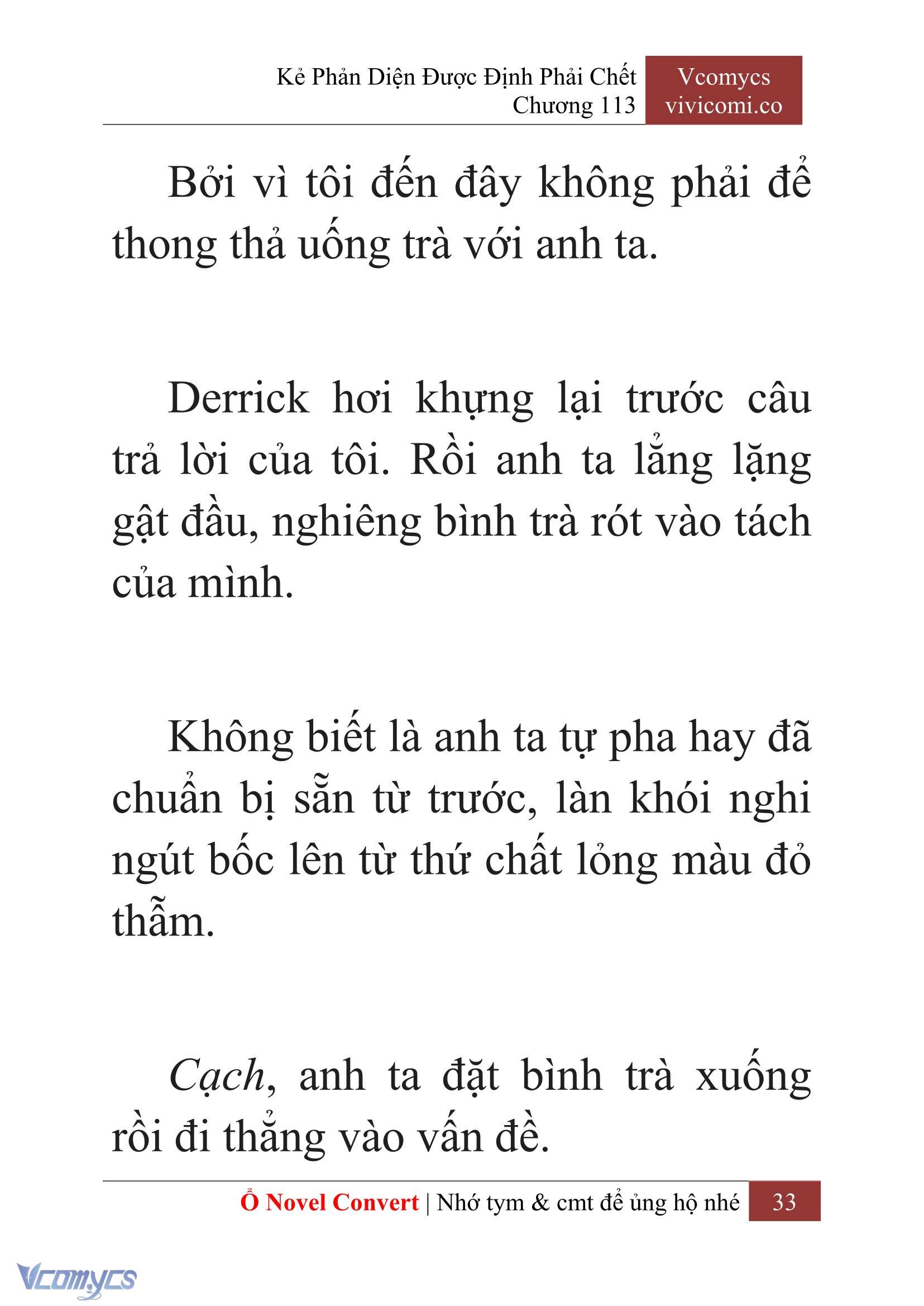 [Novel] Kẻ Phản Diện Được Định Phải Chết Chap 113 - Next Chap 114