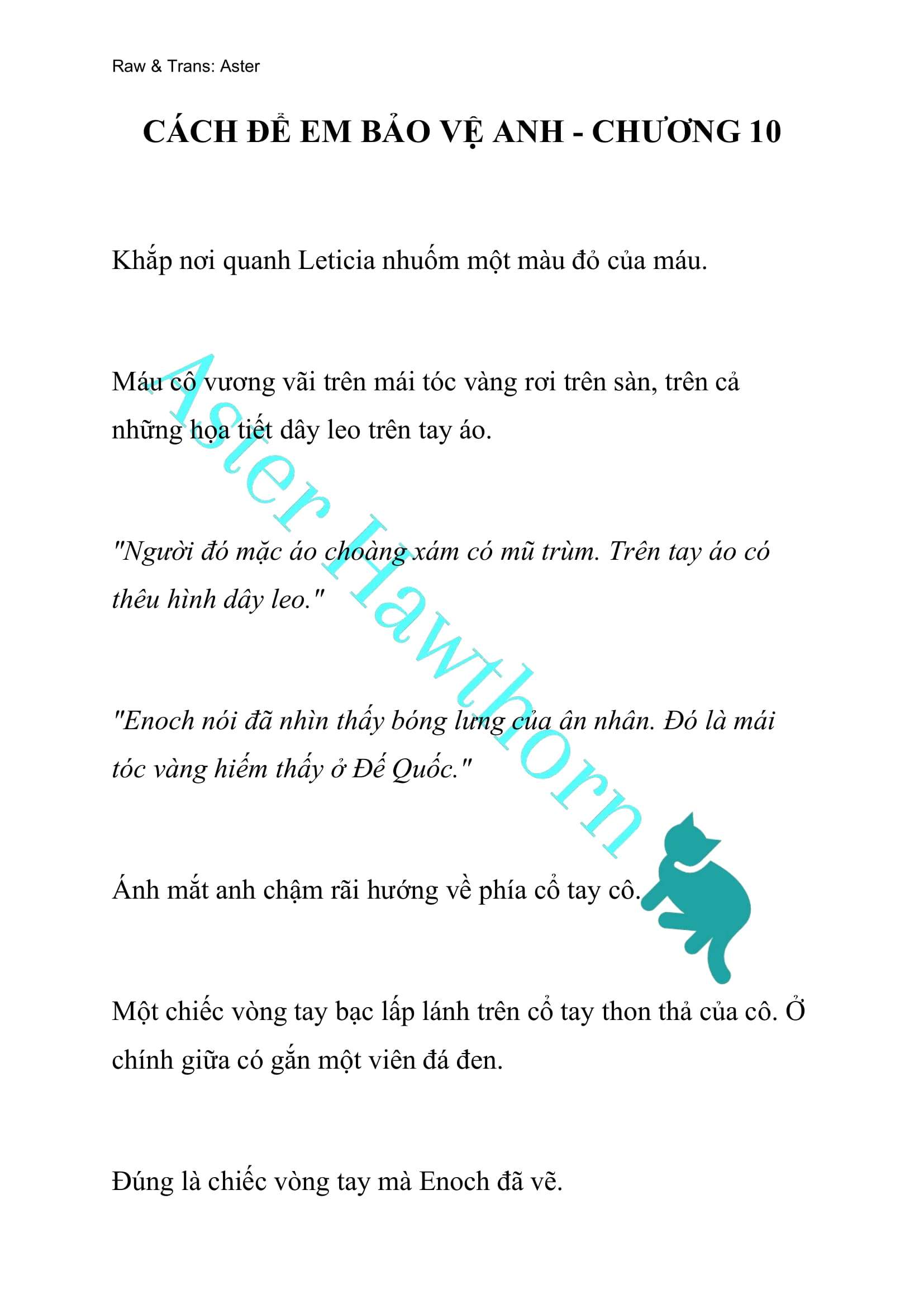 [NOVEL] Cách Để Em Bảo Vệ Anh Chap 10 - Trang 2