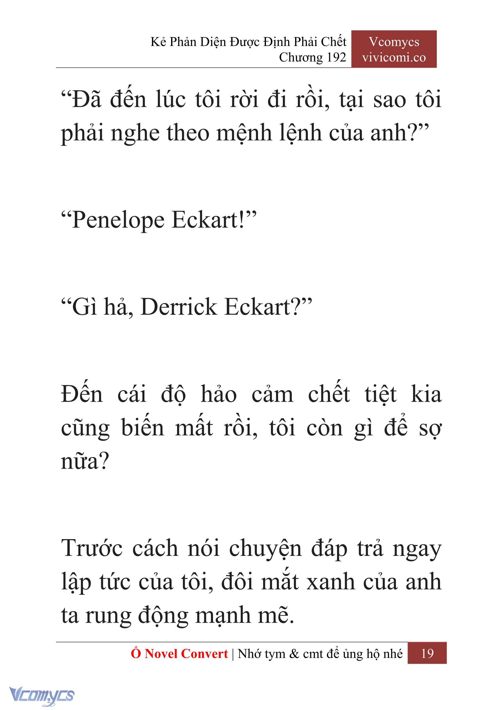 [Novel] Kẻ Phản Diện Được Định Phải Chết Chap 192 - Trang 2