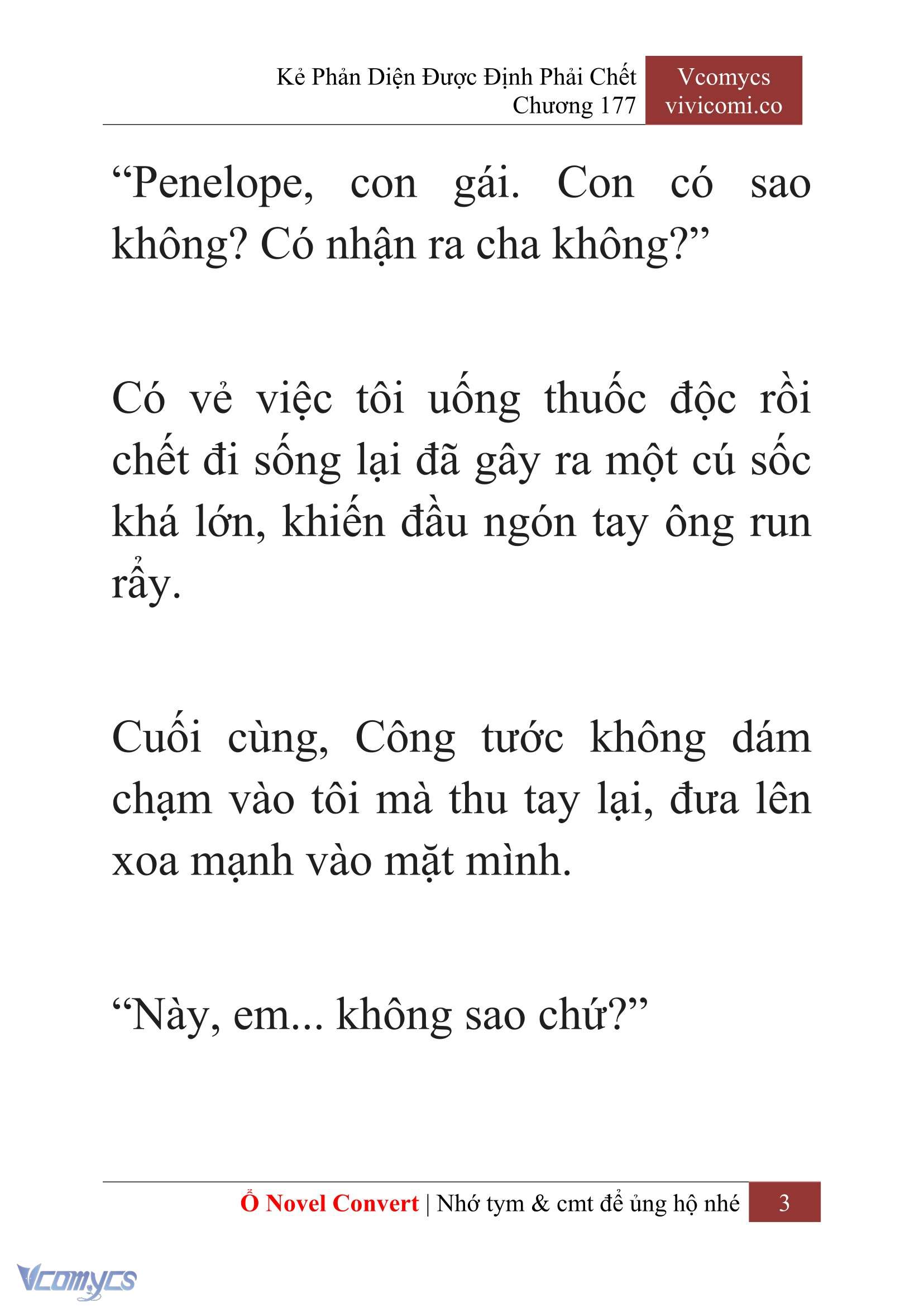 [Novel] Kẻ Phản Diện Được Định Phải Chết Chap 177 - Trang 2