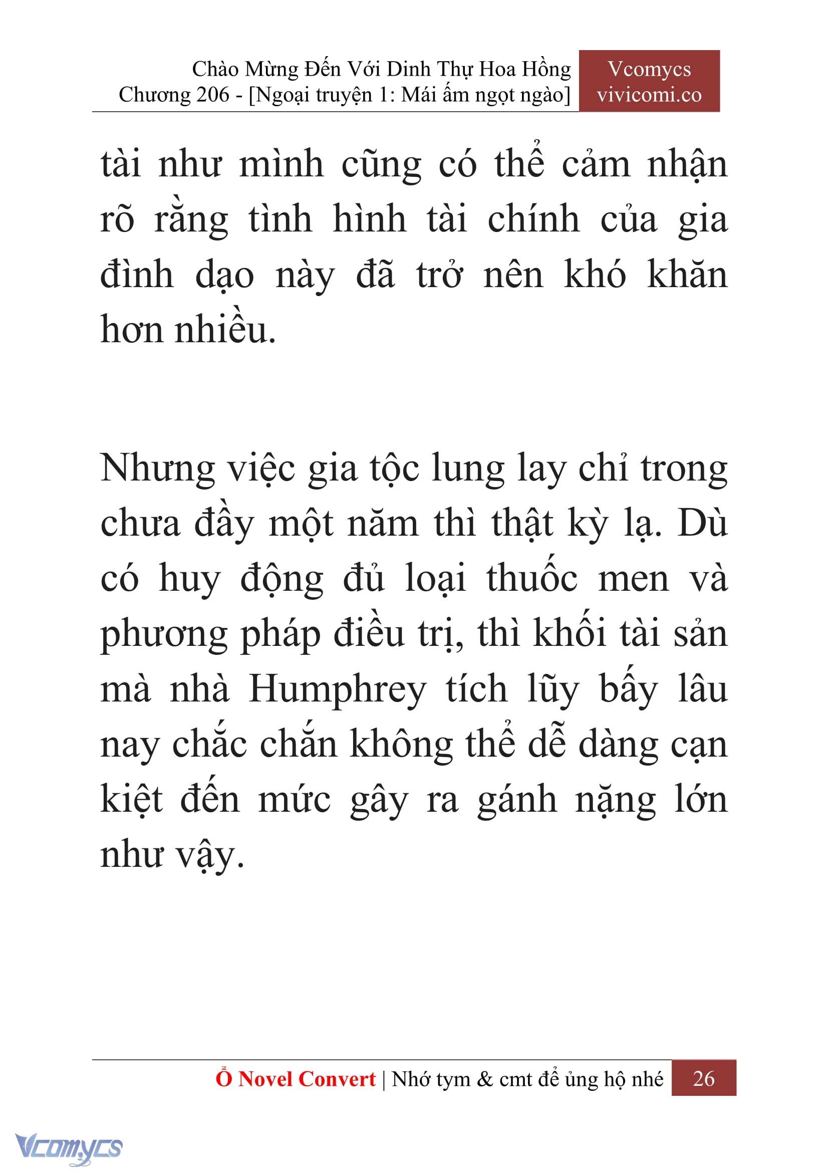 [Novel] Chào Mừng Đến Với Dinh Thự Hoa Hồng Chap 206 - Trang 2