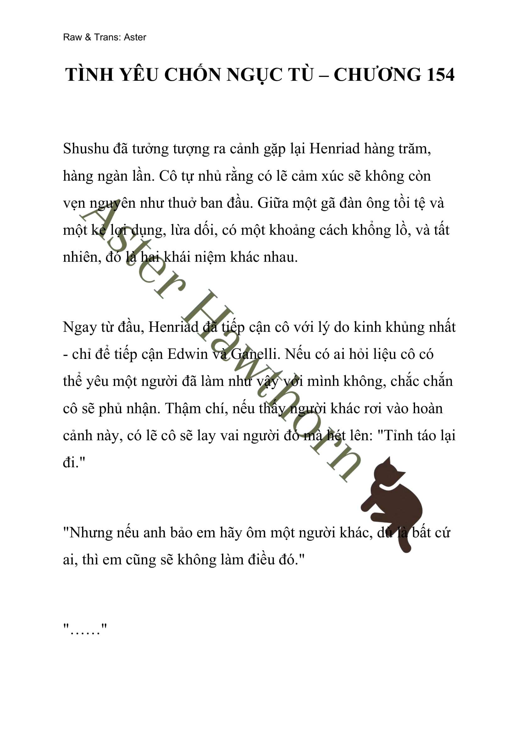 [NOVEL] Tình Yêu Chốn Ngục Tù Chap 154 - Next Chap 155