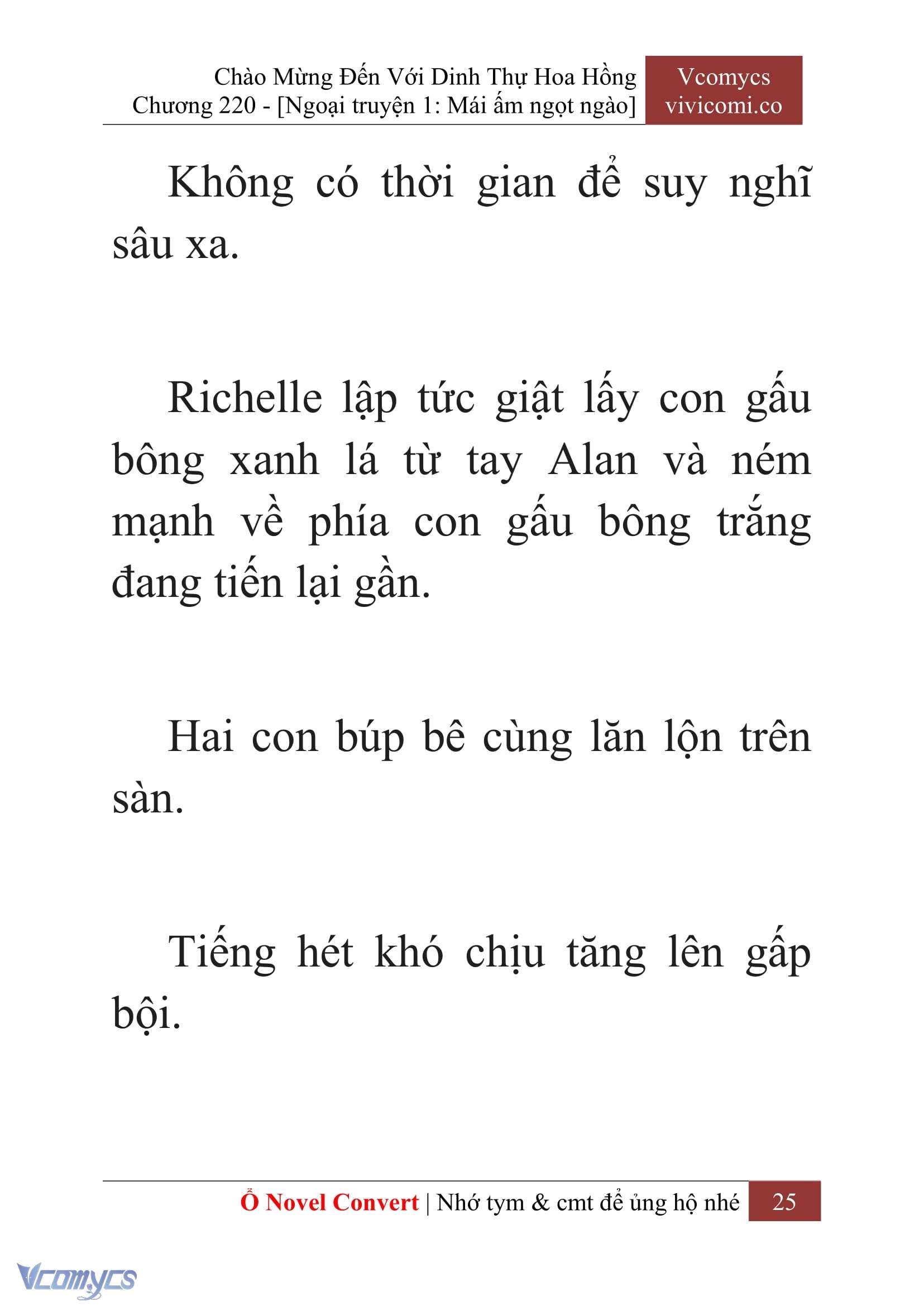 [Novel] Chào Mừng Đến Với Dinh Thự Hoa Hồng Chap 220 - Trang 2