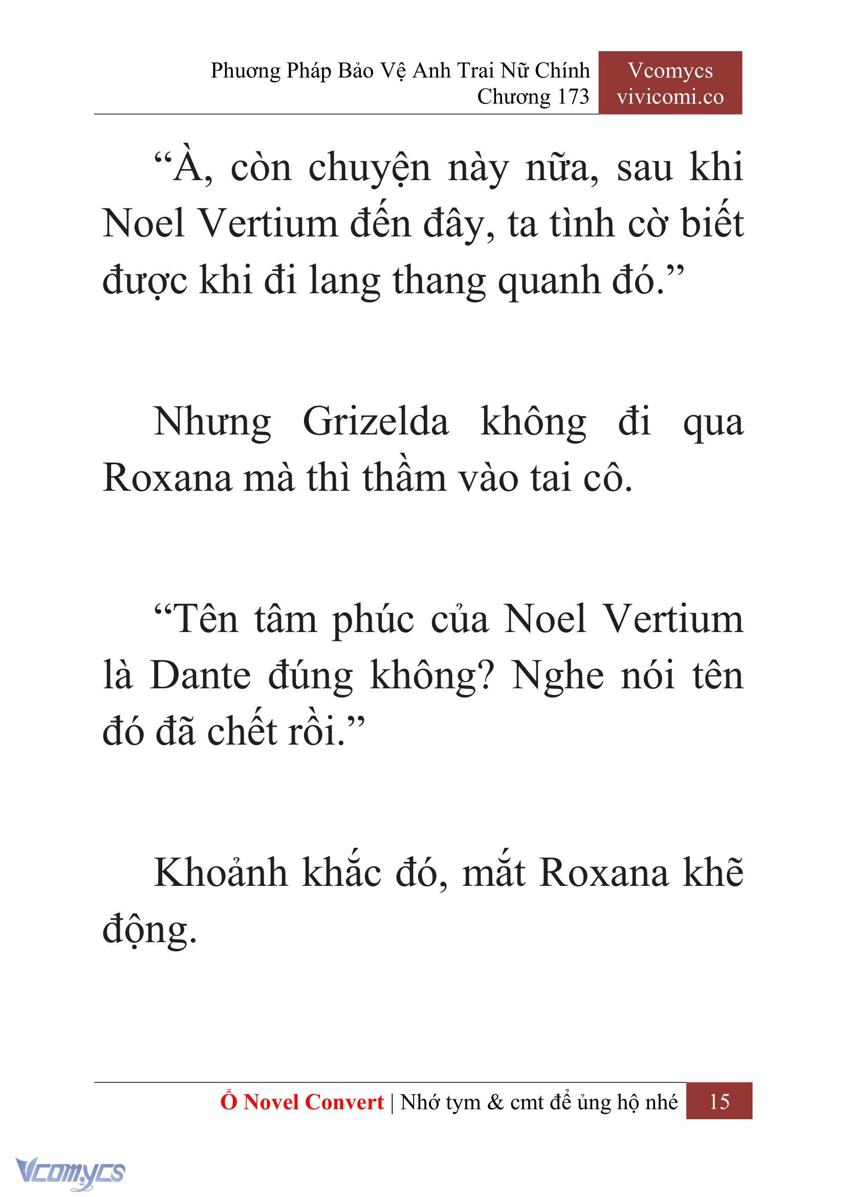 [Novel] Phương Pháp Bảo Vệ Anh Trai Nữ Chính Chap 173 - Trang 2