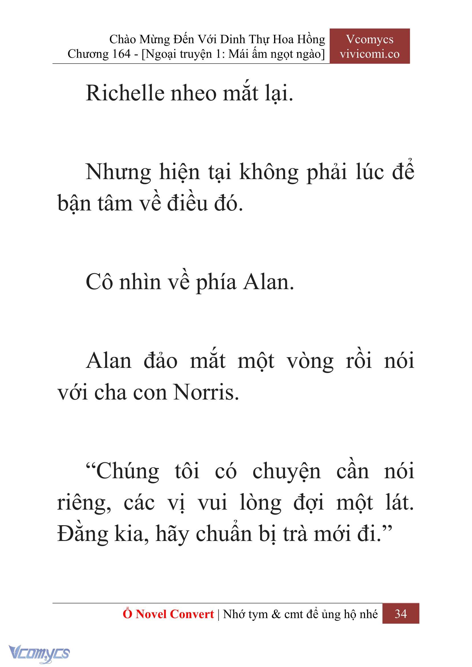 [Novel] Chào Mừng Đến Với Dinh Thự Hoa Hồng Chap 164 - Trang 2