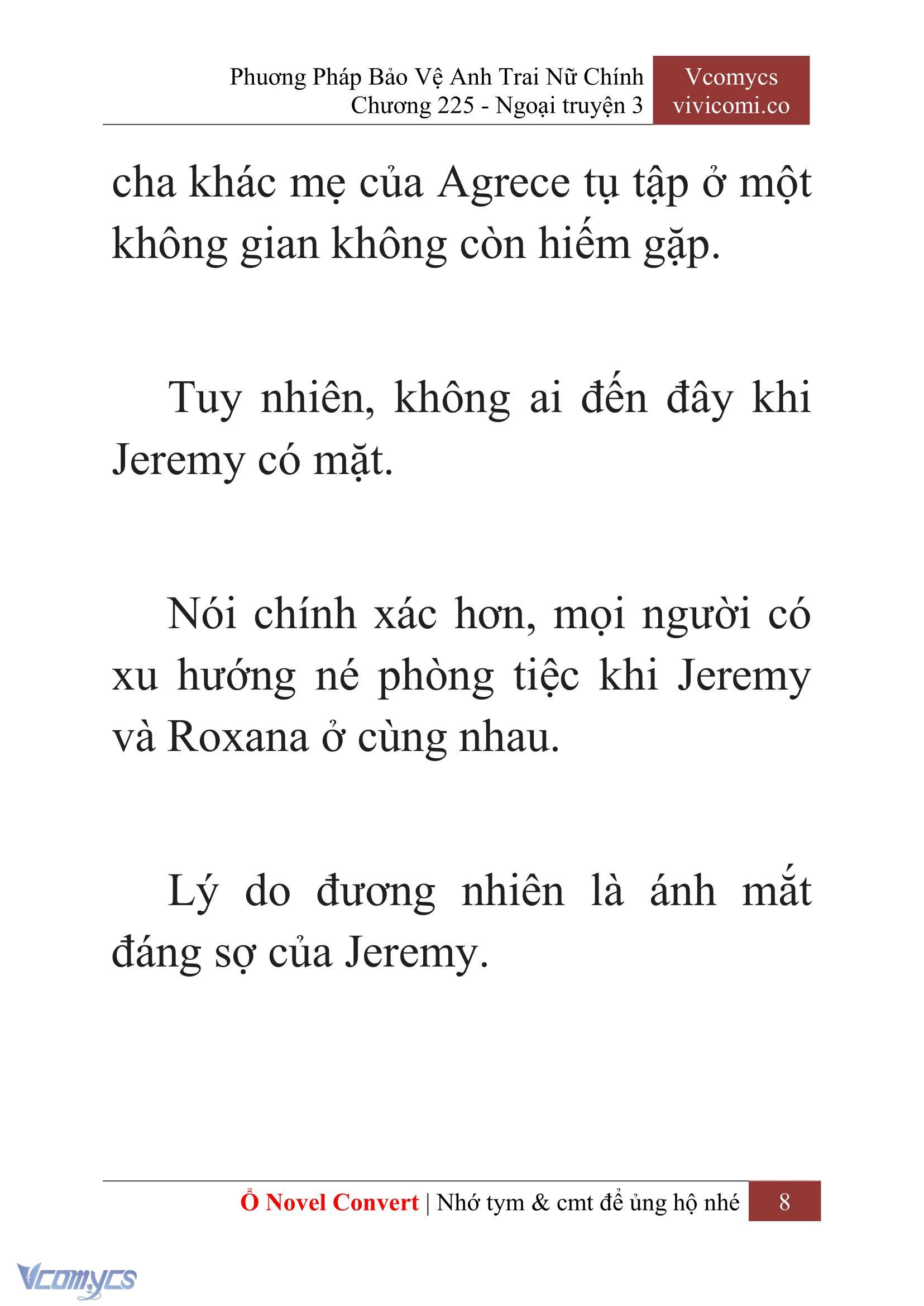 [Novel] Phương Pháp Bảo Vệ Anh Trai Nữ Chính Chap 225 - Trang 2