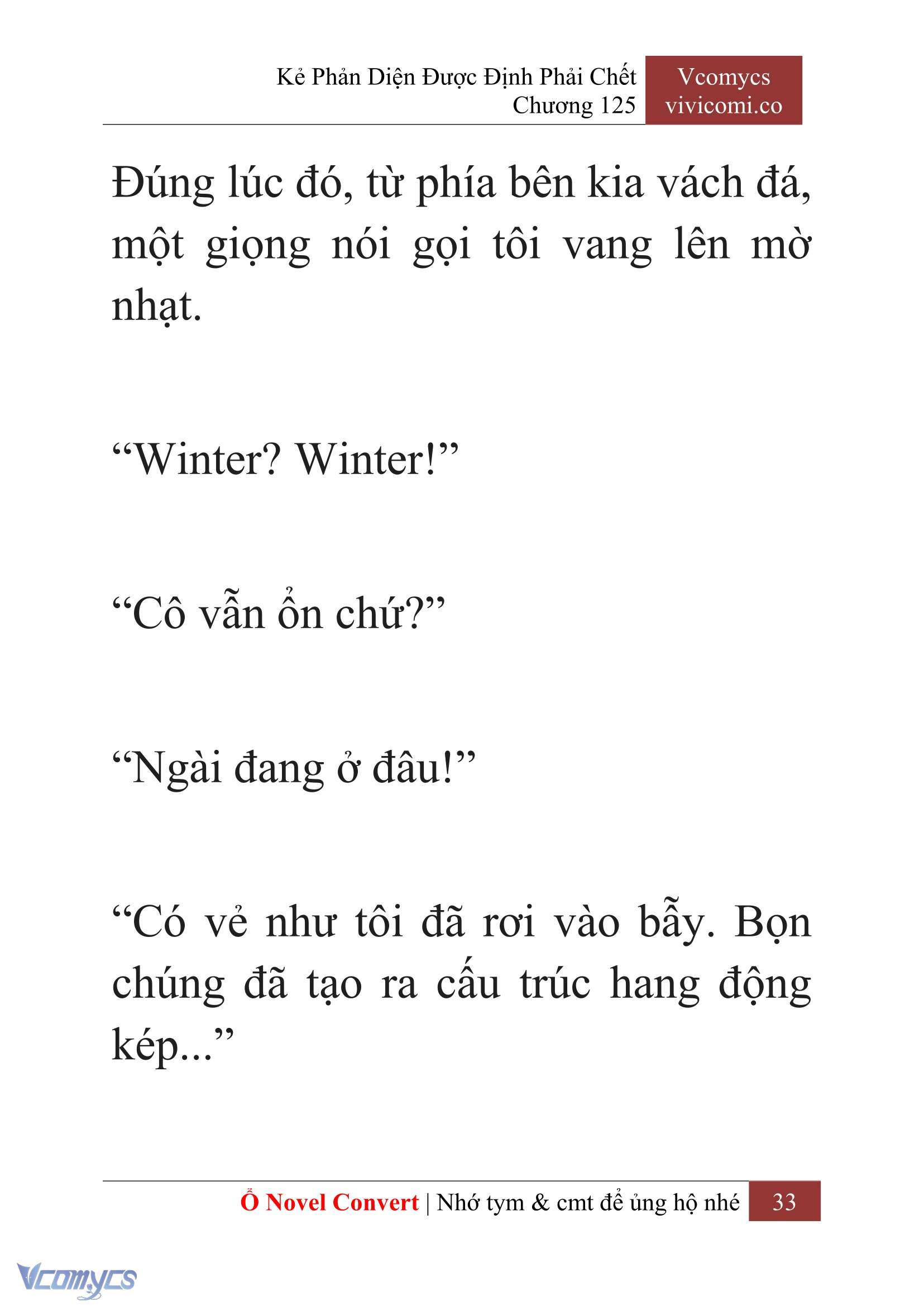 [Novel] Kẻ Phản Diện Được Định Phải Chết Chap 125 - Trang 2