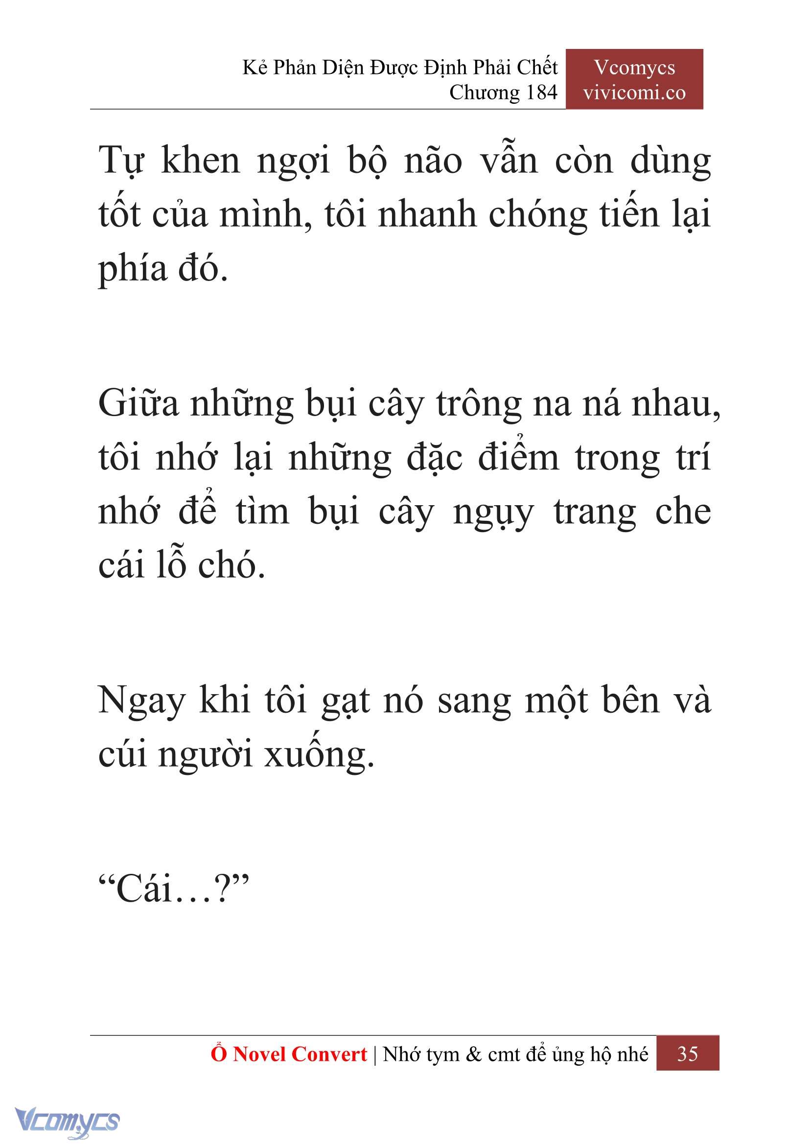 [Novel] Kẻ Phản Diện Được Định Phải Chết Chap 184 - Trang 2