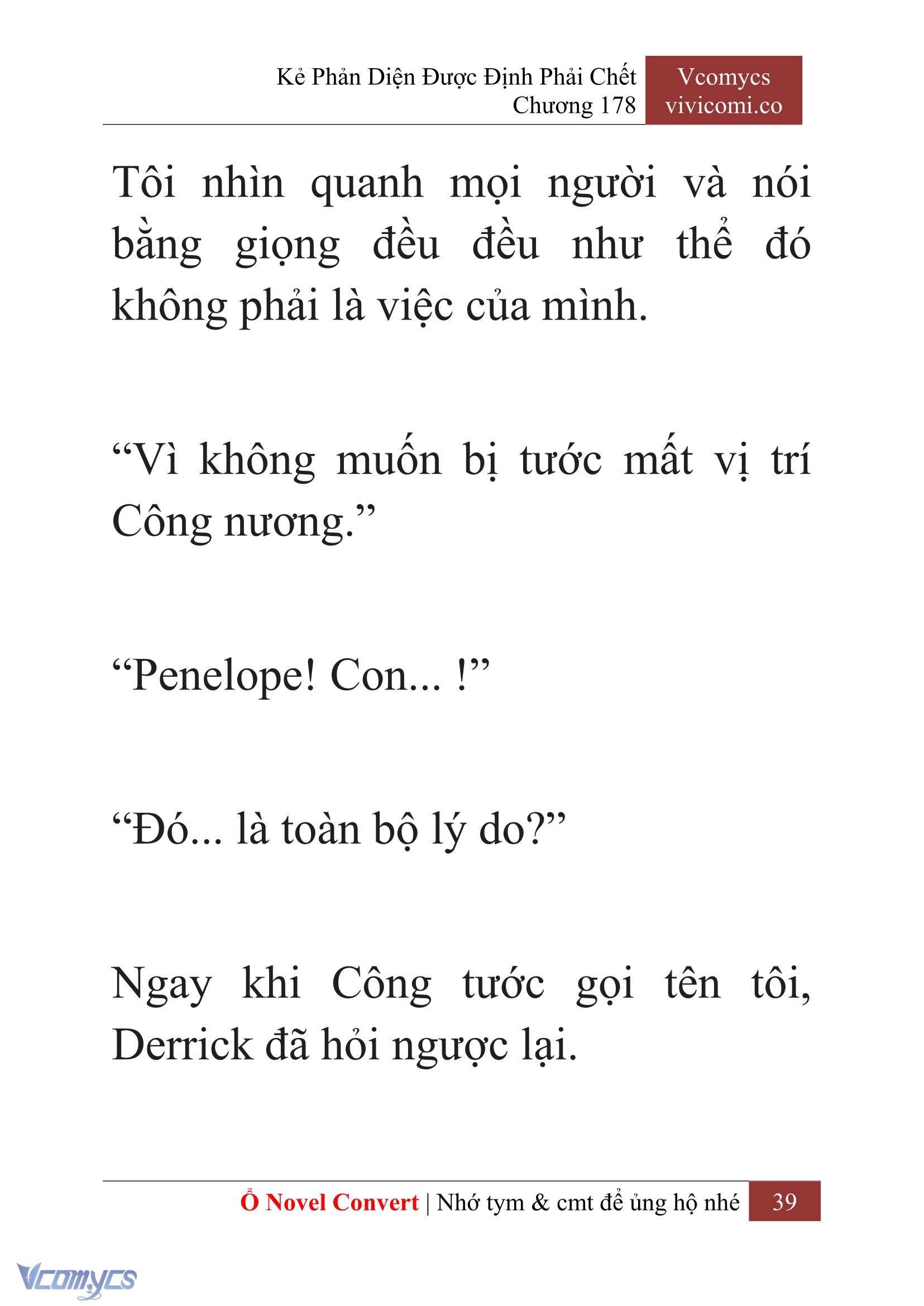[Novel] Kẻ Phản Diện Được Định Phải Chết Chap 178 - Trang 2