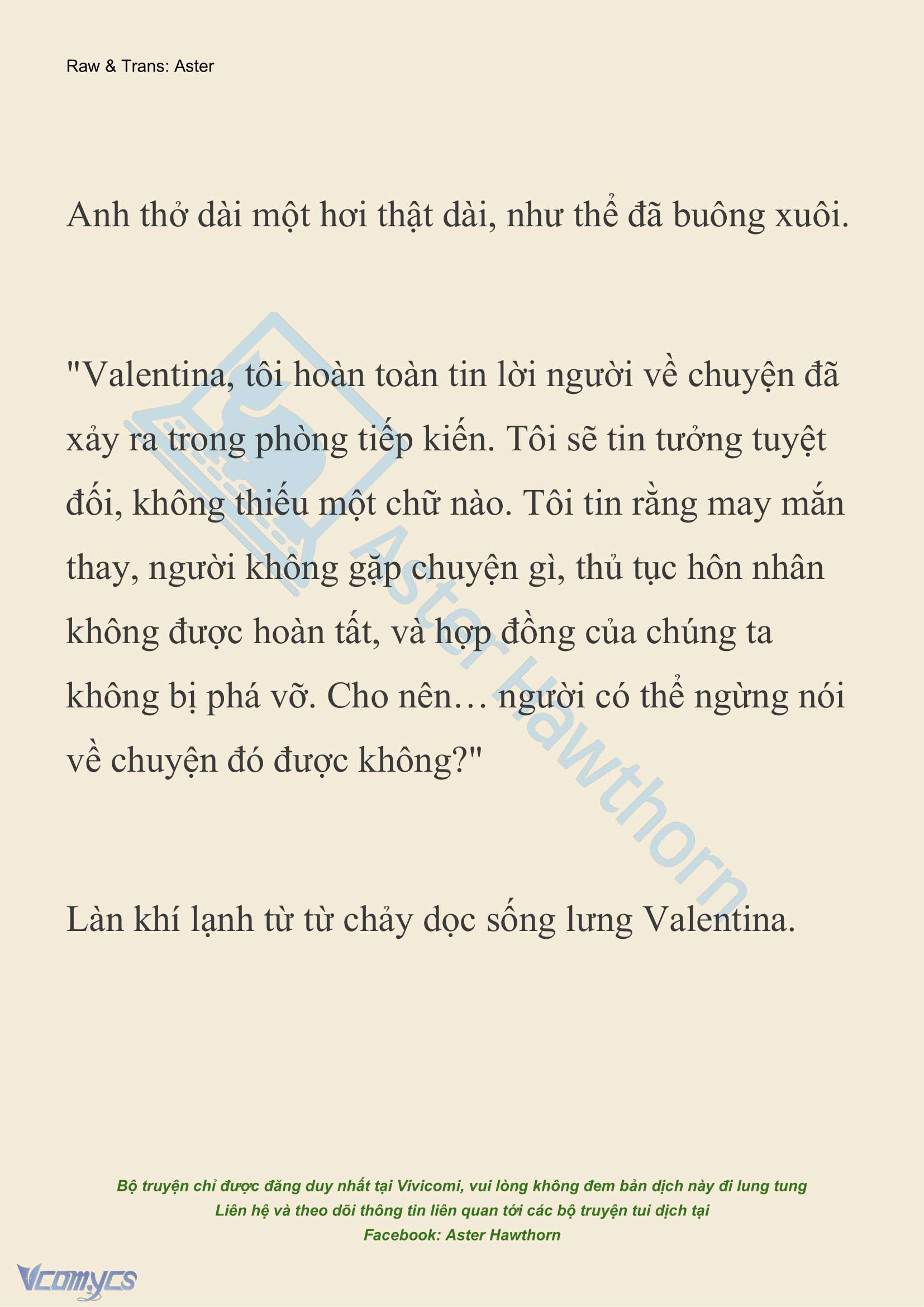 [NOVEL] Thiên Đường Của Valentina Chap 155 - Next Chap 156