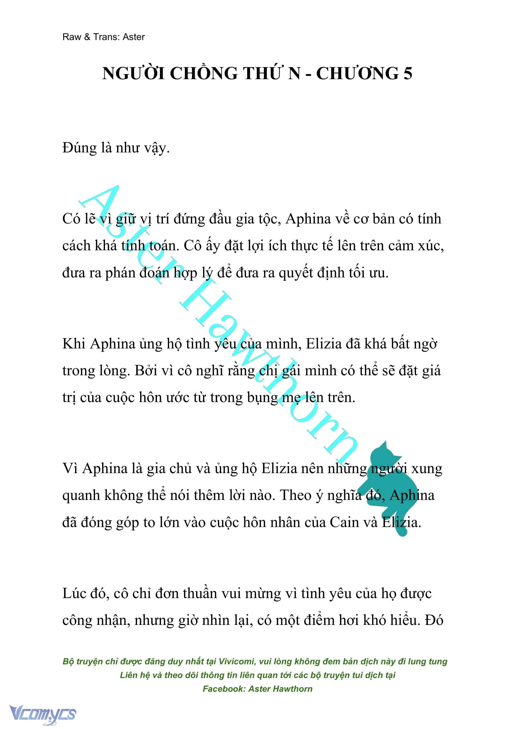 [NOVEL] Người Chồng Thứ N Chap 5 - Trang 2