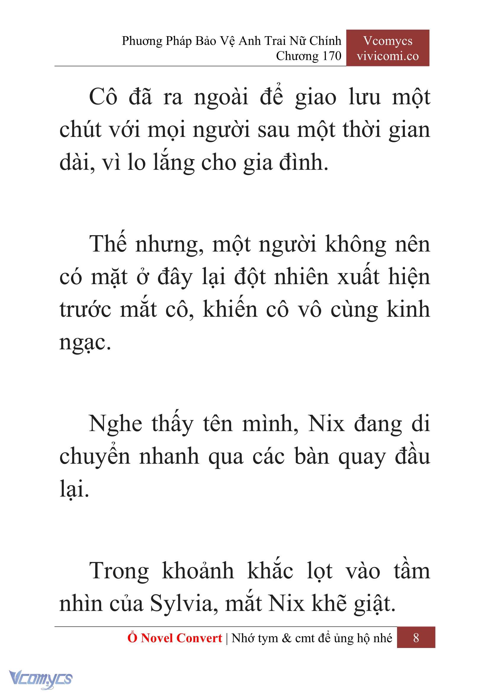 [Novel] Phương Pháp Bảo Vệ Anh Trai Nữ Chính Chap 170 - Trang 2