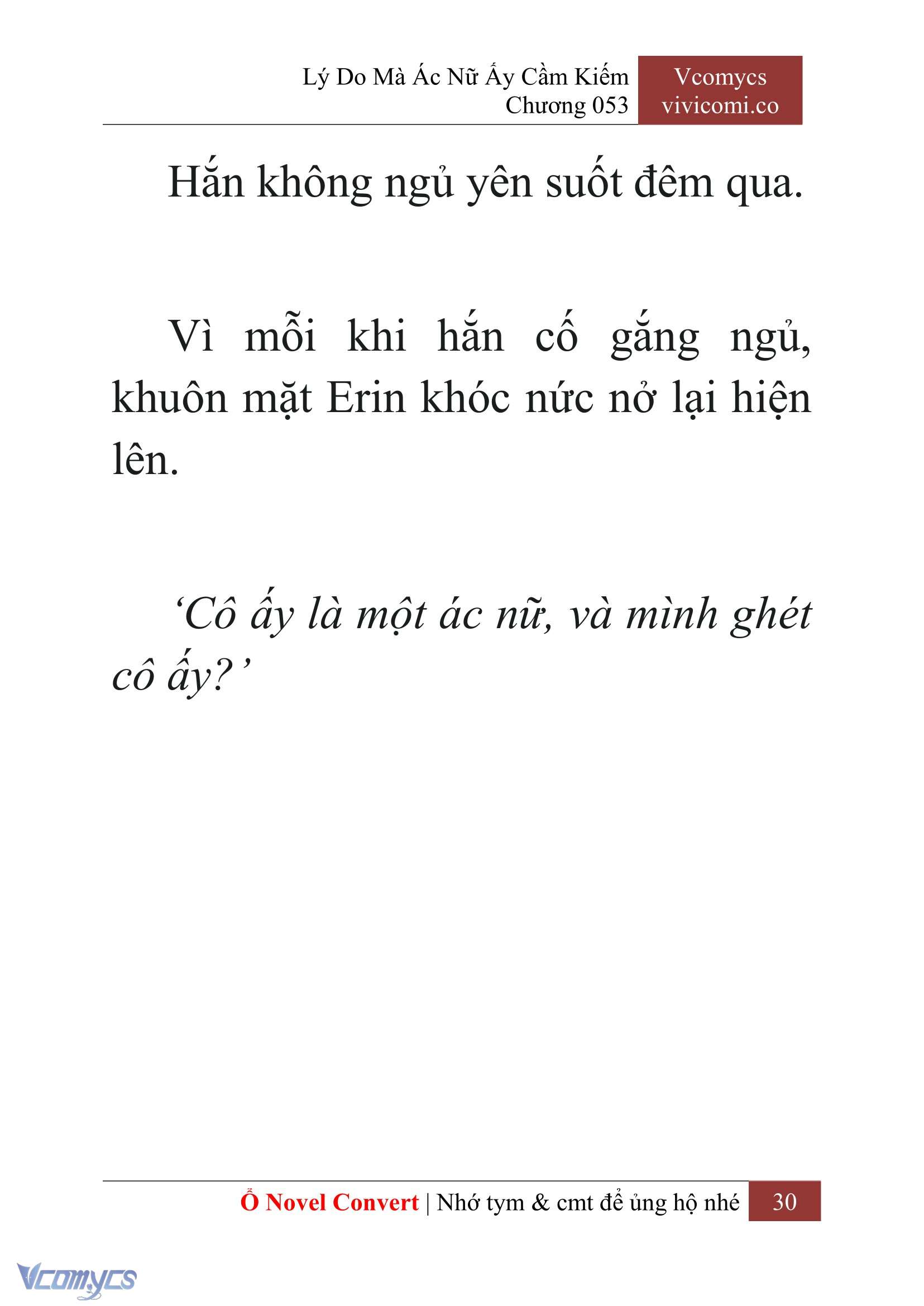 [Novel] Lý Do Mà Ác Nữ Ấy Cầm Kiếm Chap 53 - Next Chap 54